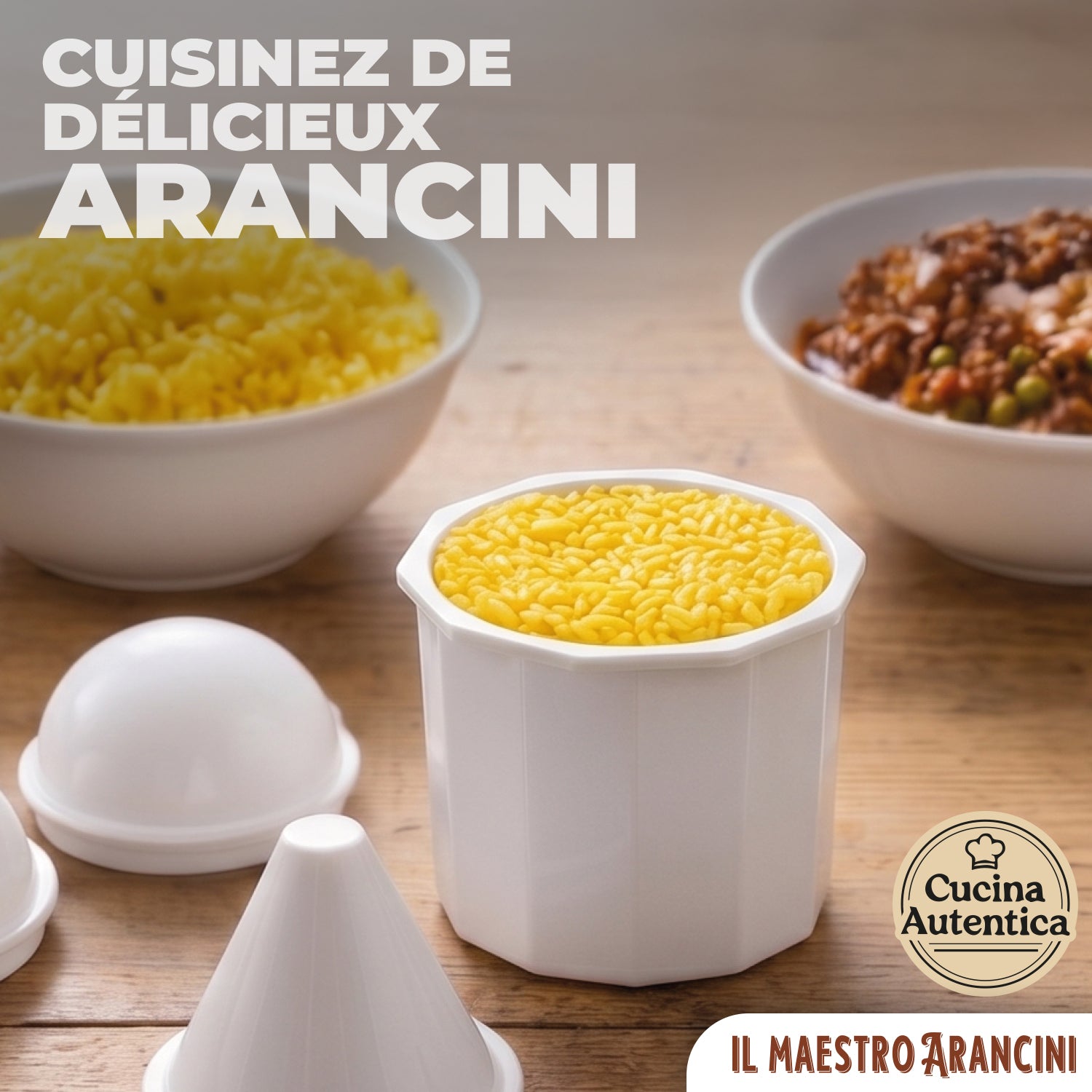 Kit à Arancini 3 Formes