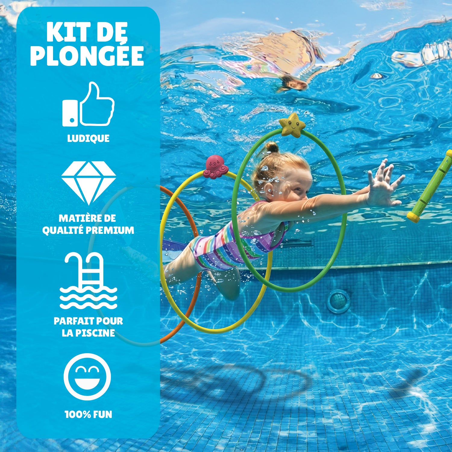 Kids' Dive Pack – Rings, Sticks & Figurines