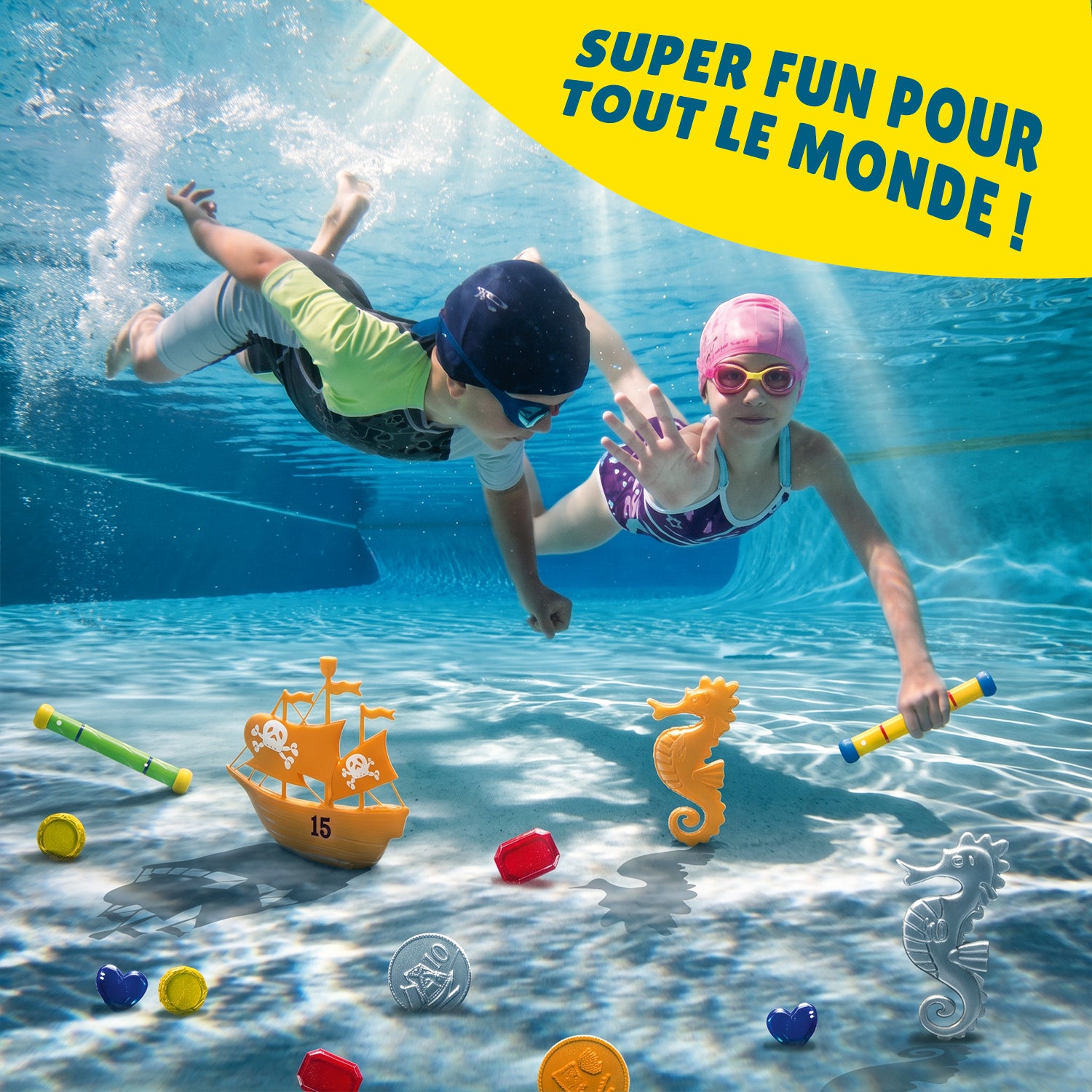 Kids' Dive Pack – Rings, Sticks & Figurines