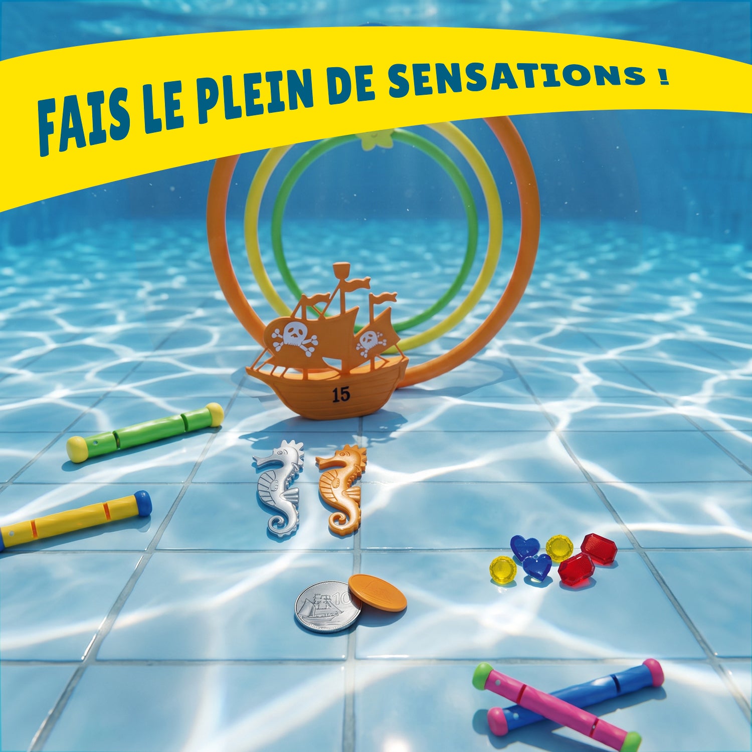 Kids' Dive Pack – Rings, Sticks & Figurines