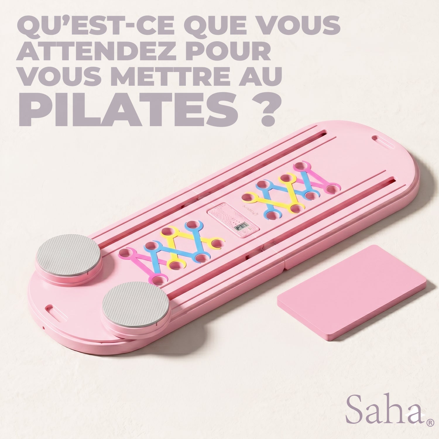 Planche Pilates Reformer Pro Saha® – Rose