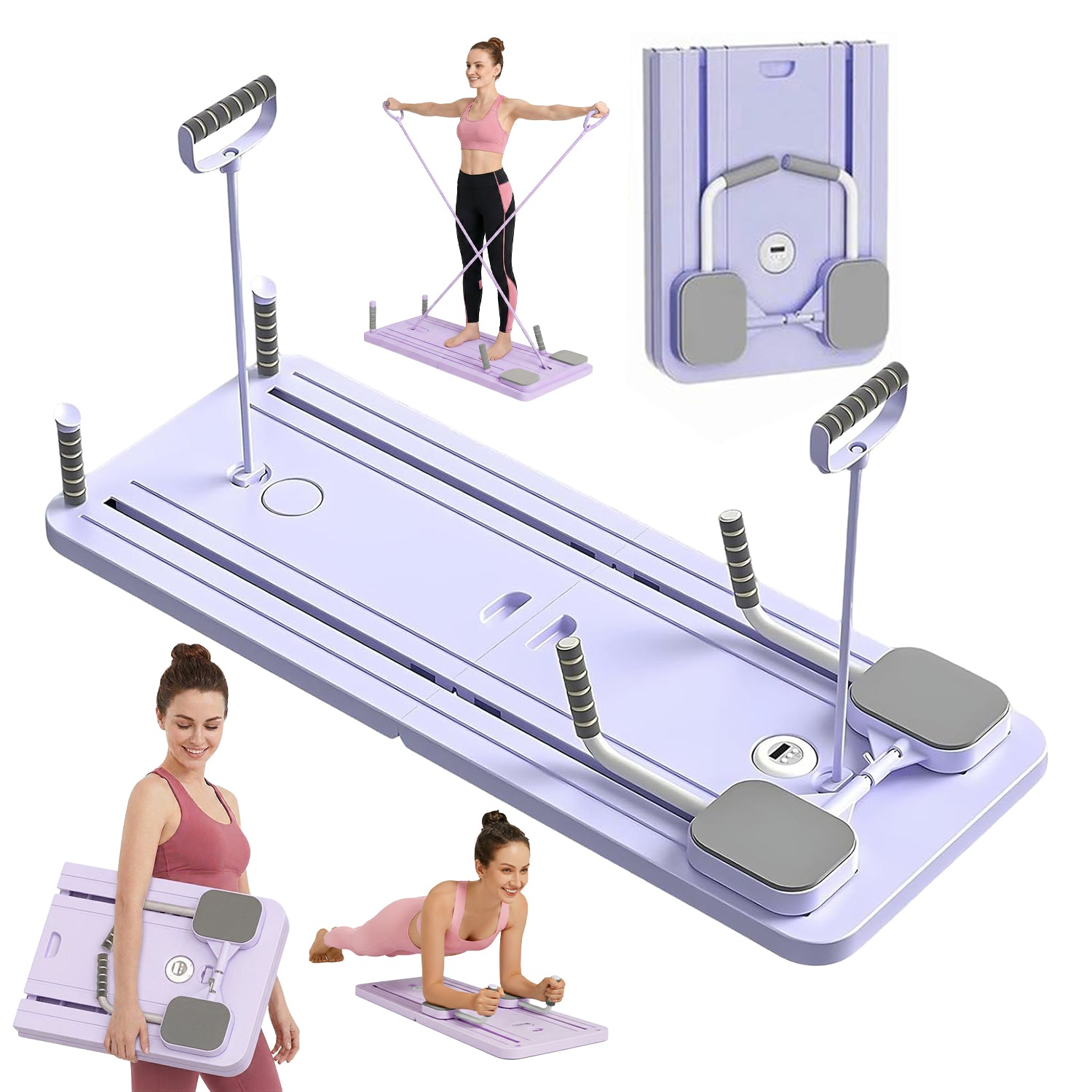 Planche Pilates Reformer Saha® – Violet
