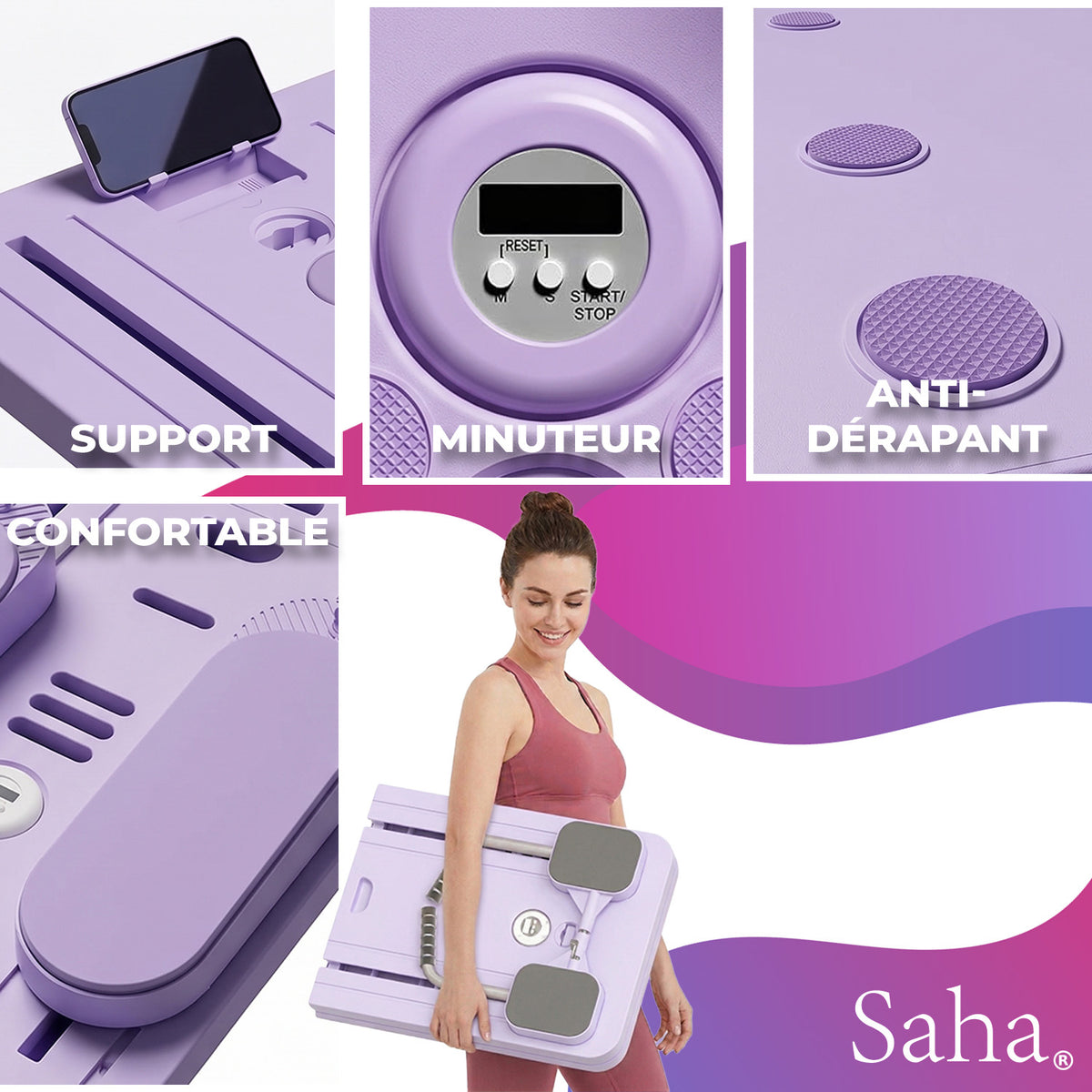 Pilates Reformer-Brett Saha® – Lila