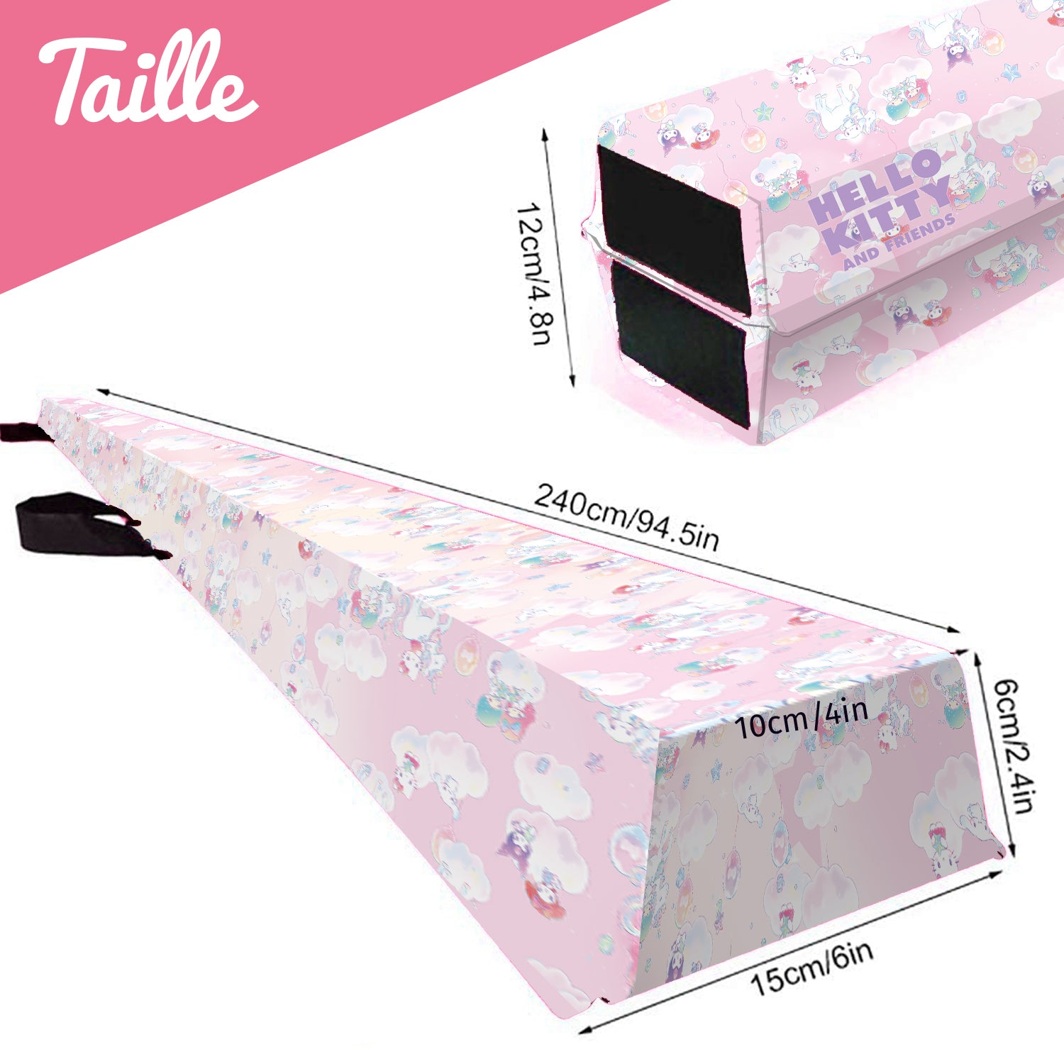 Poutre de Gymnastique Pliable pour Enfant Hello Kitty®