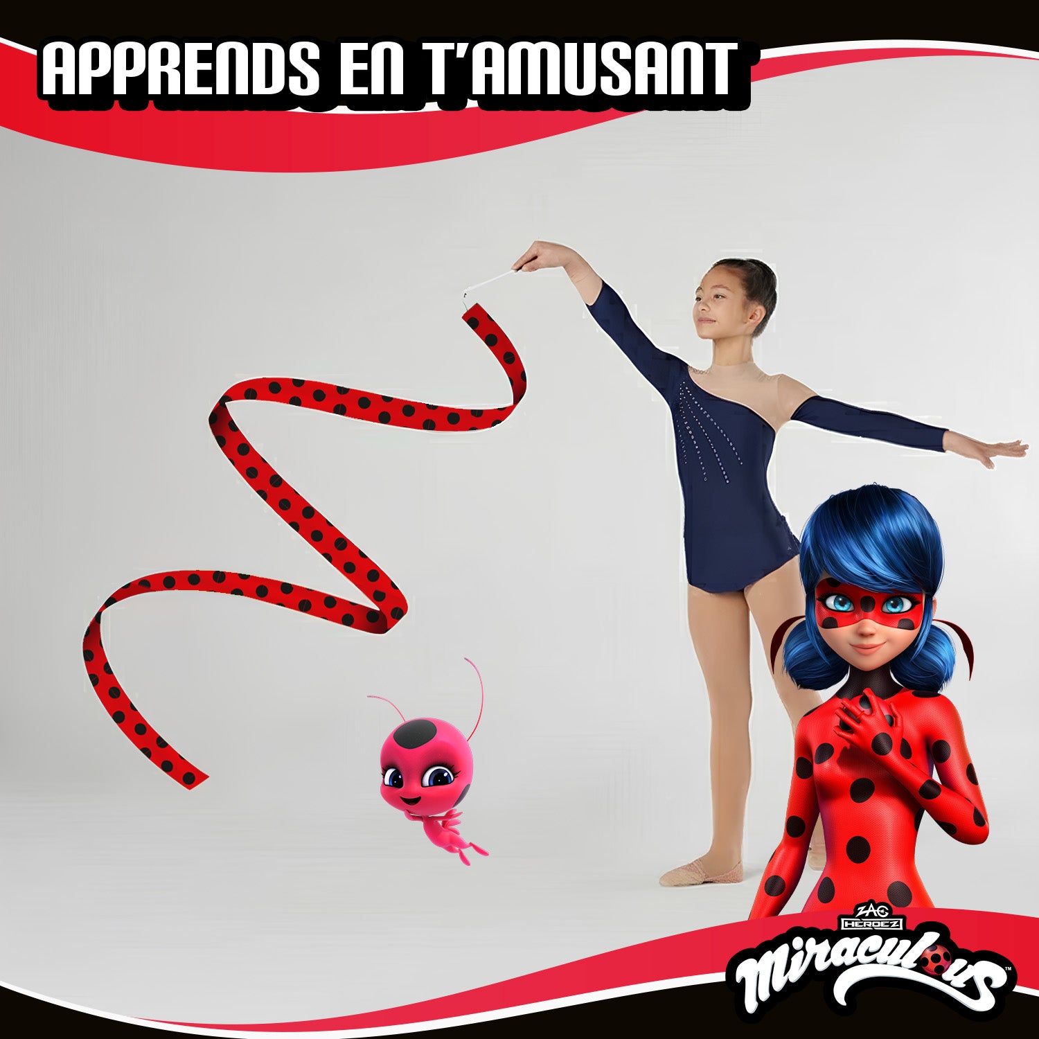 2 Rubans de Gymnastique & Danse – Miraculous®