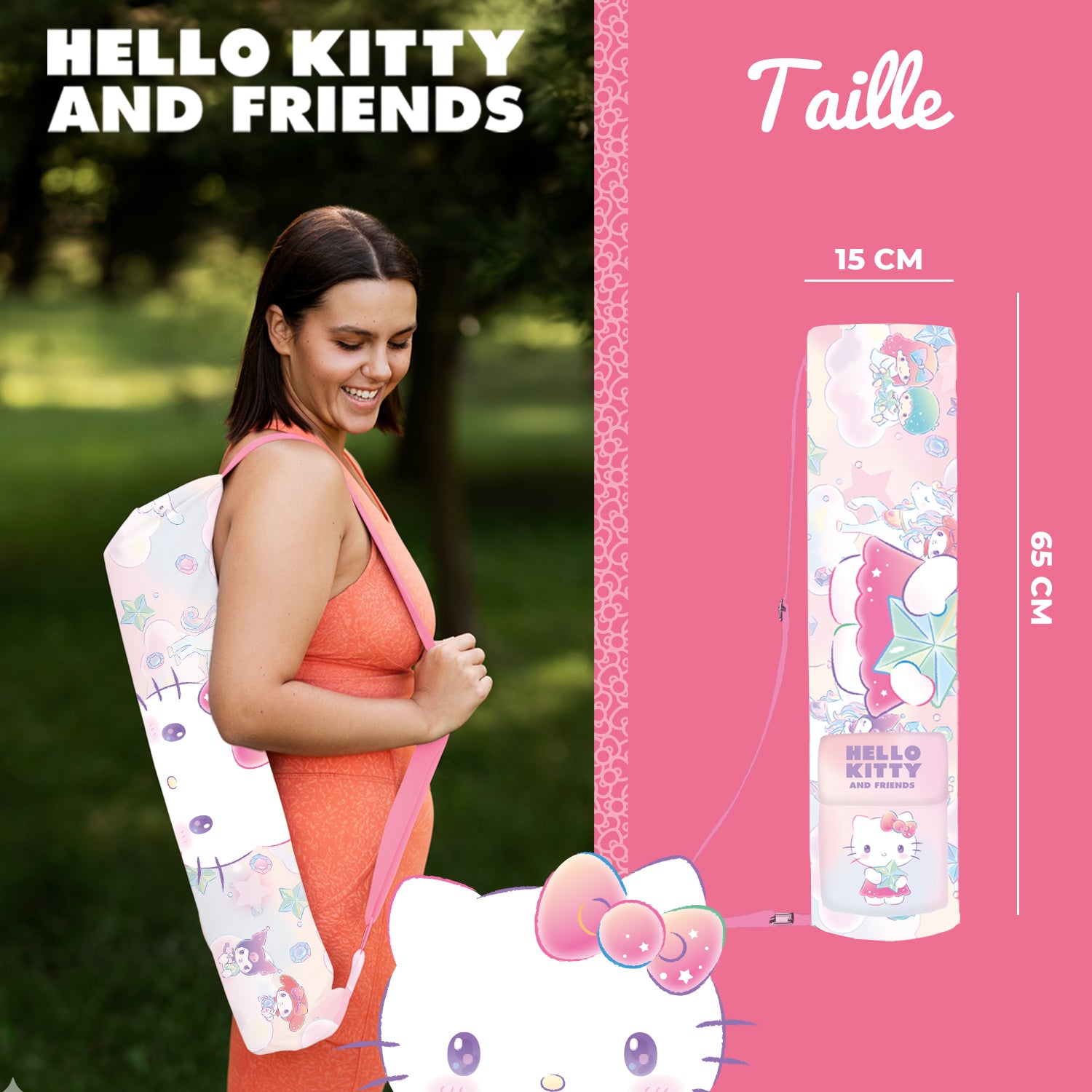 Sac pour Tapis de Yoga Hello Kitty®