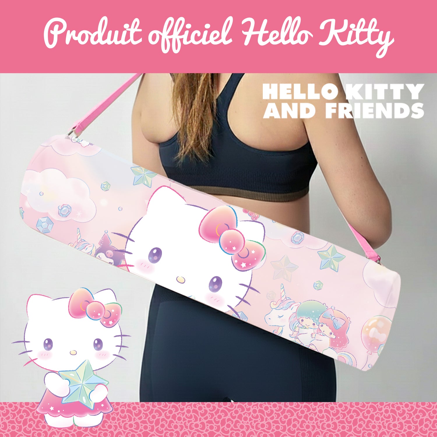 Sac pour Tapis de Yoga Hello Kitty®
