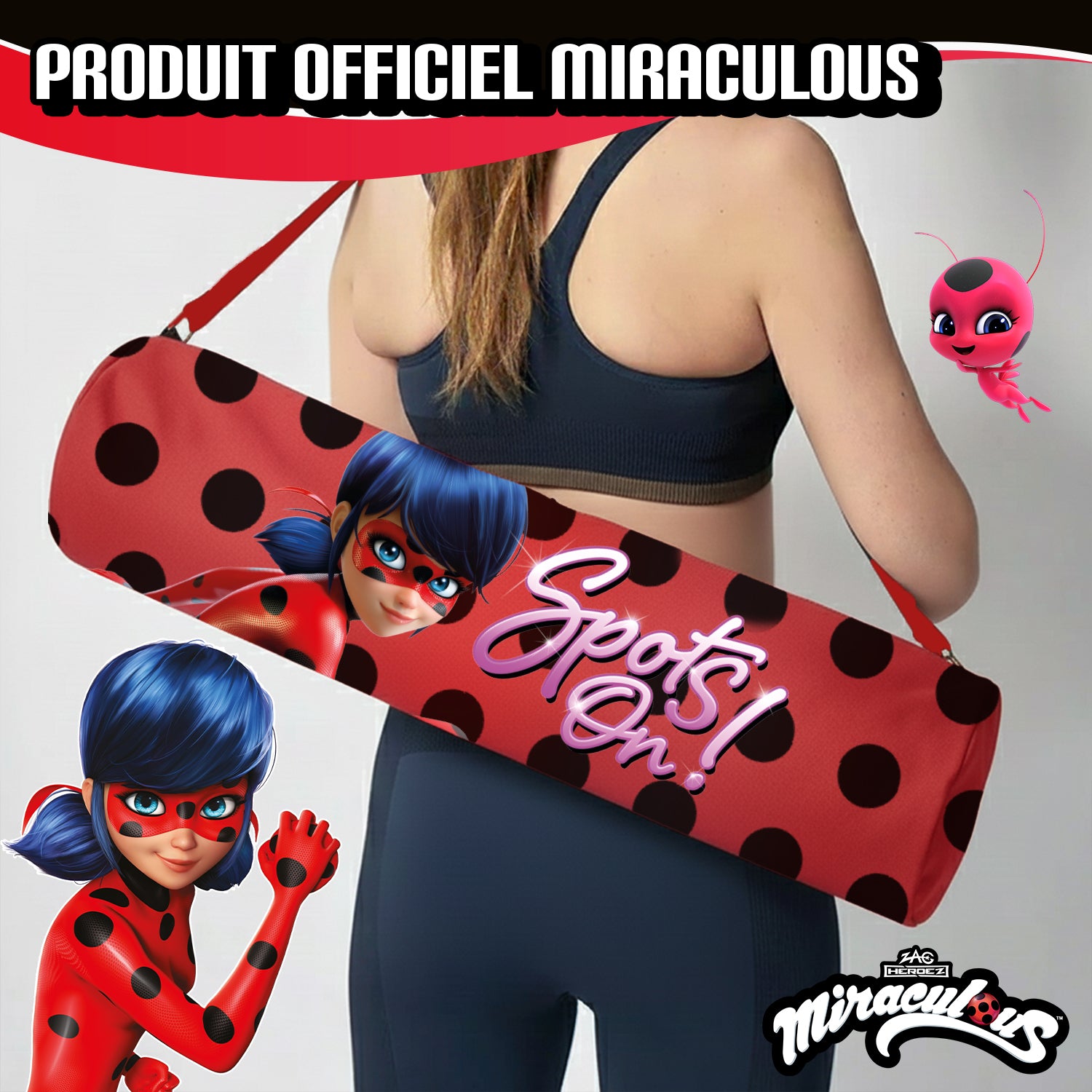 Sac pour Tapis de Yoga Miraculous® – Ladybug