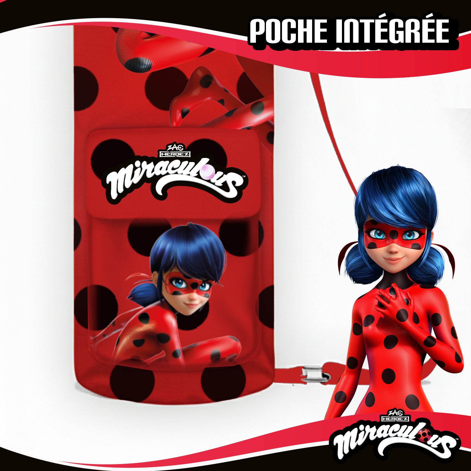 Sac pour Tapis de Yoga Miraculous® – Ladybug