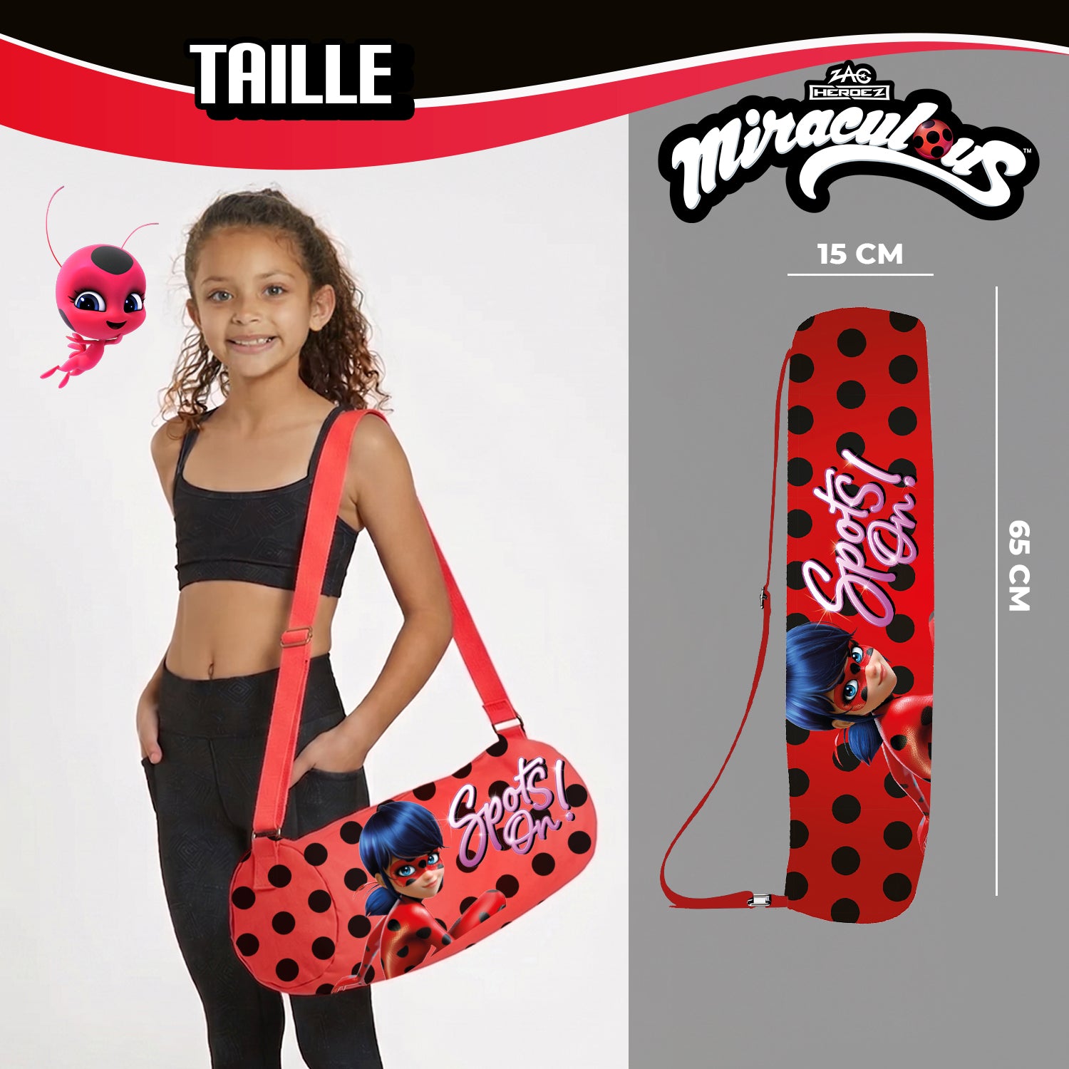 Sac de Sport Miraculous® – Ladybug