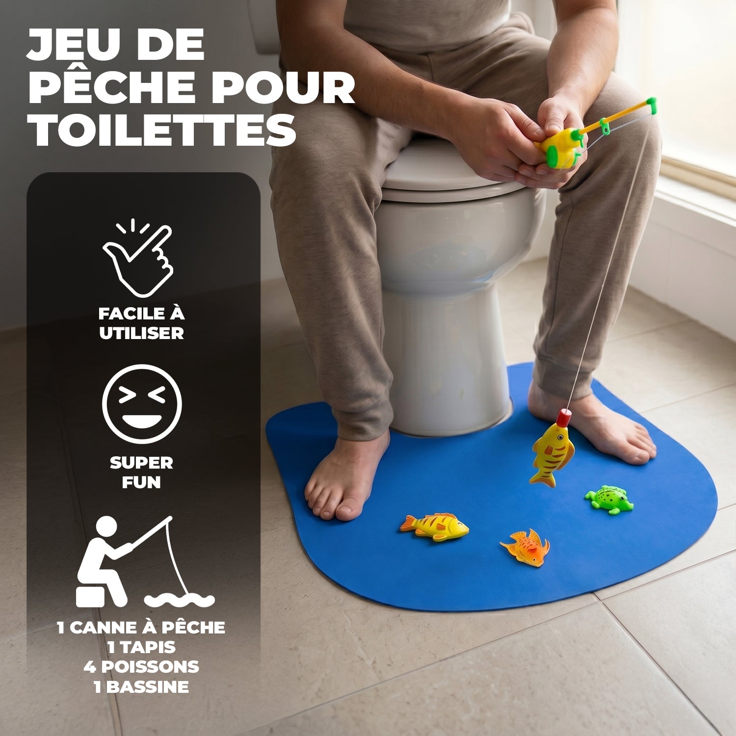 Toilet Game Fishing