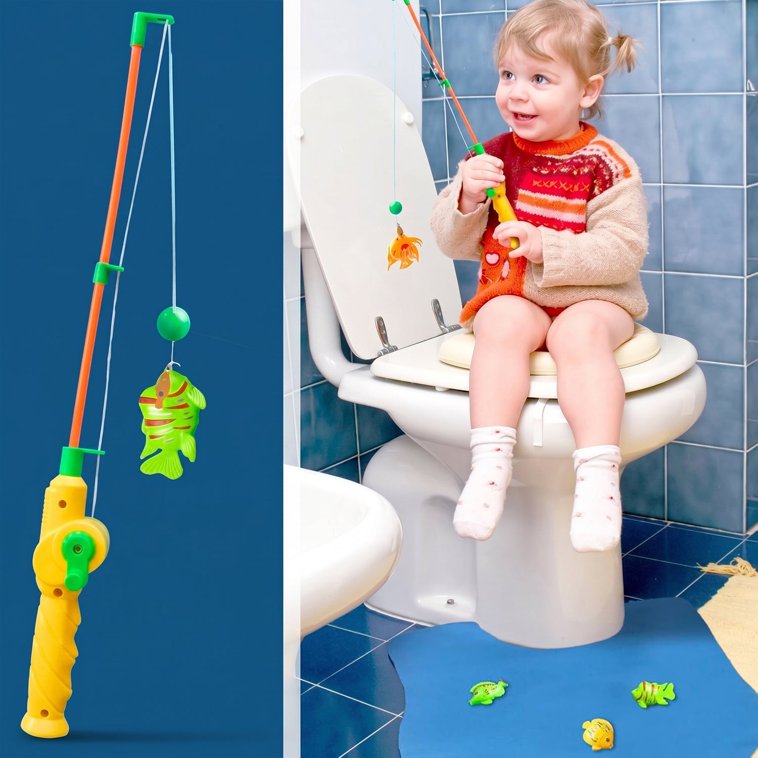 Toilet Game Fishing