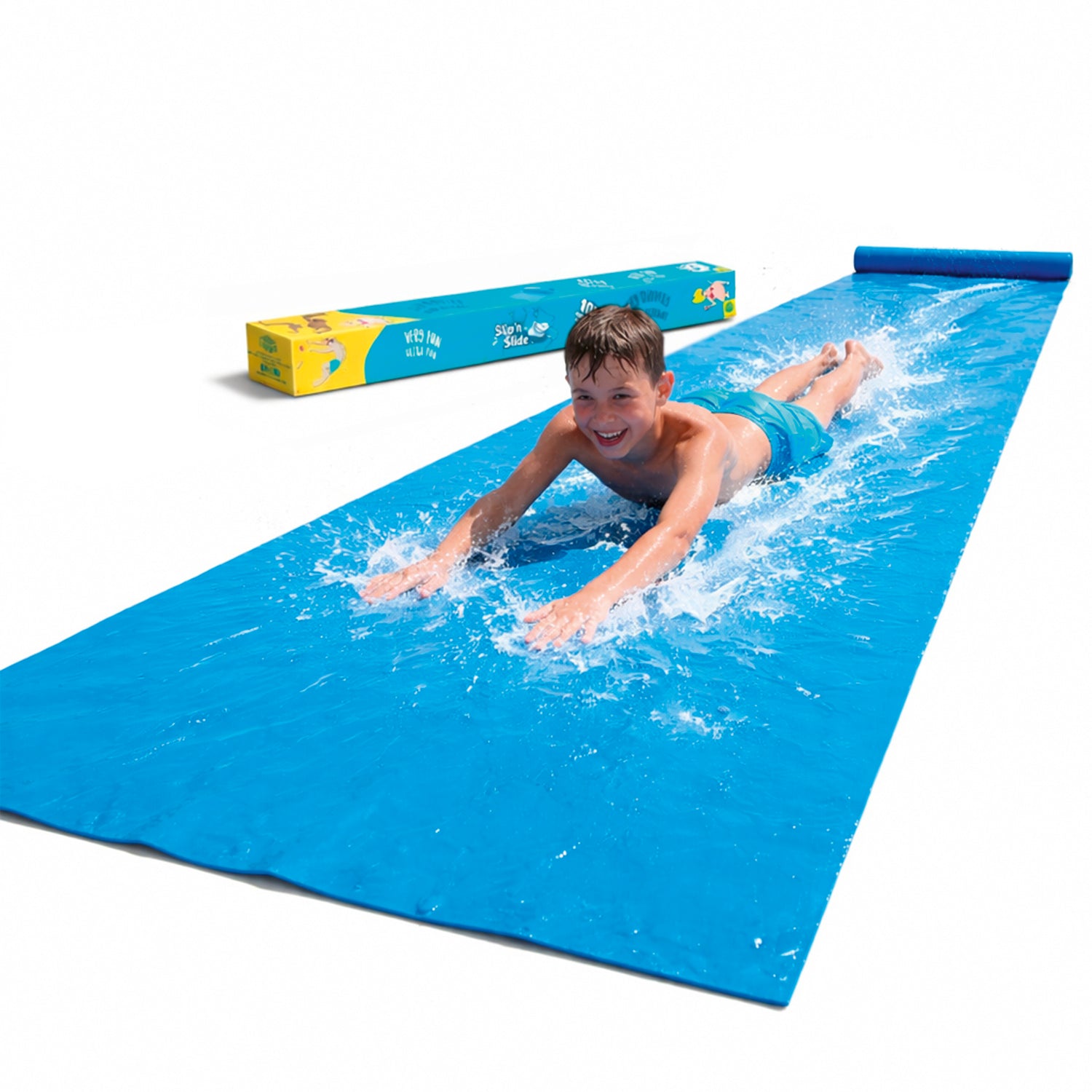 Tapis de Ventriglisse 10 mètres Bleu - Slip'n Slide