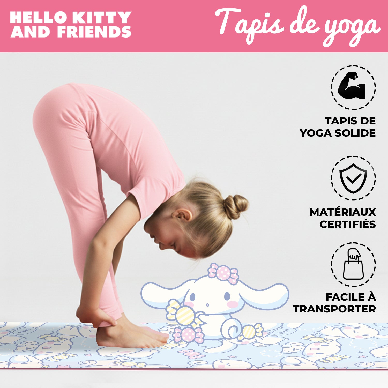 Tapis de Yoga Hello Kitty® – Cinnamoroll