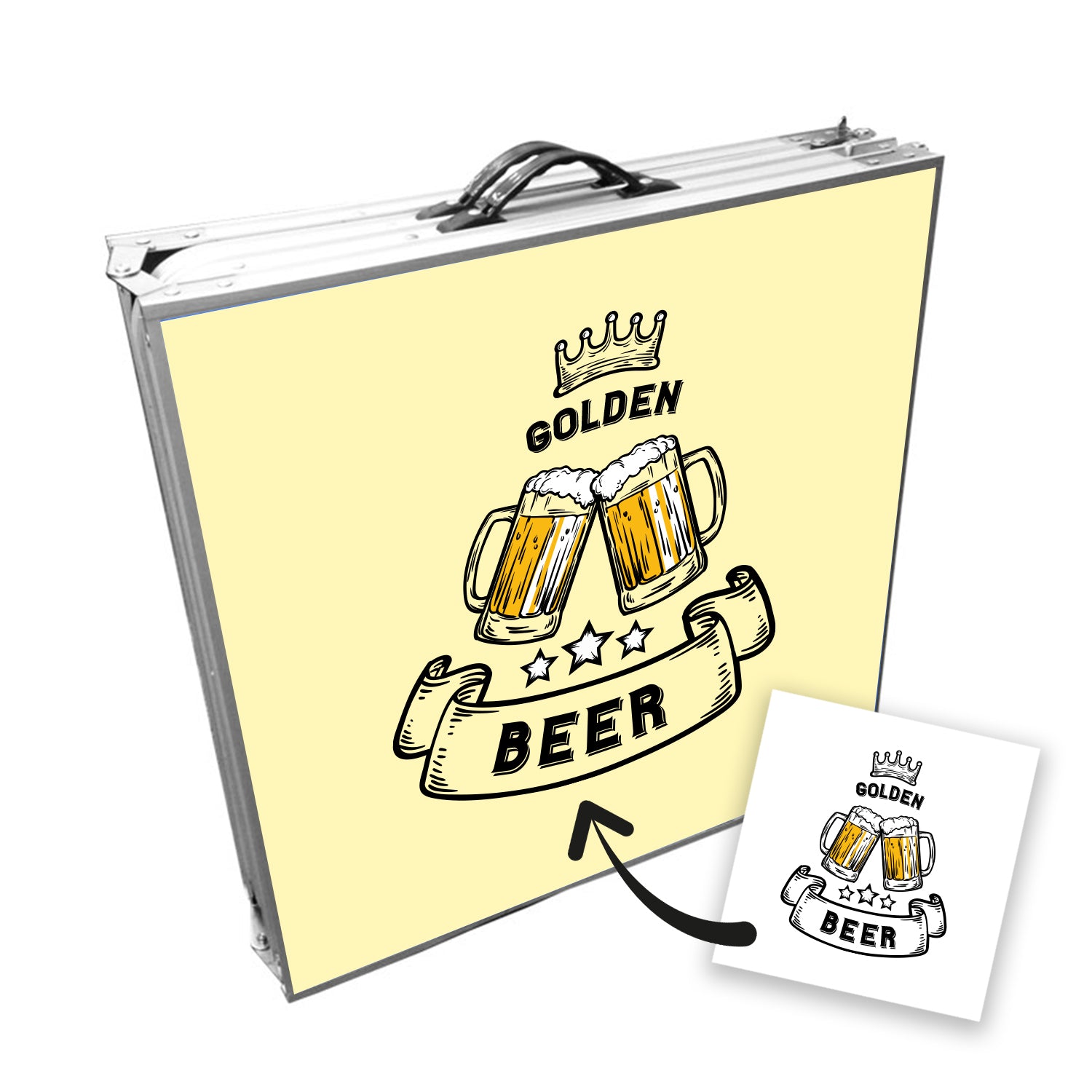 Table de Beer Pong Personnalisée