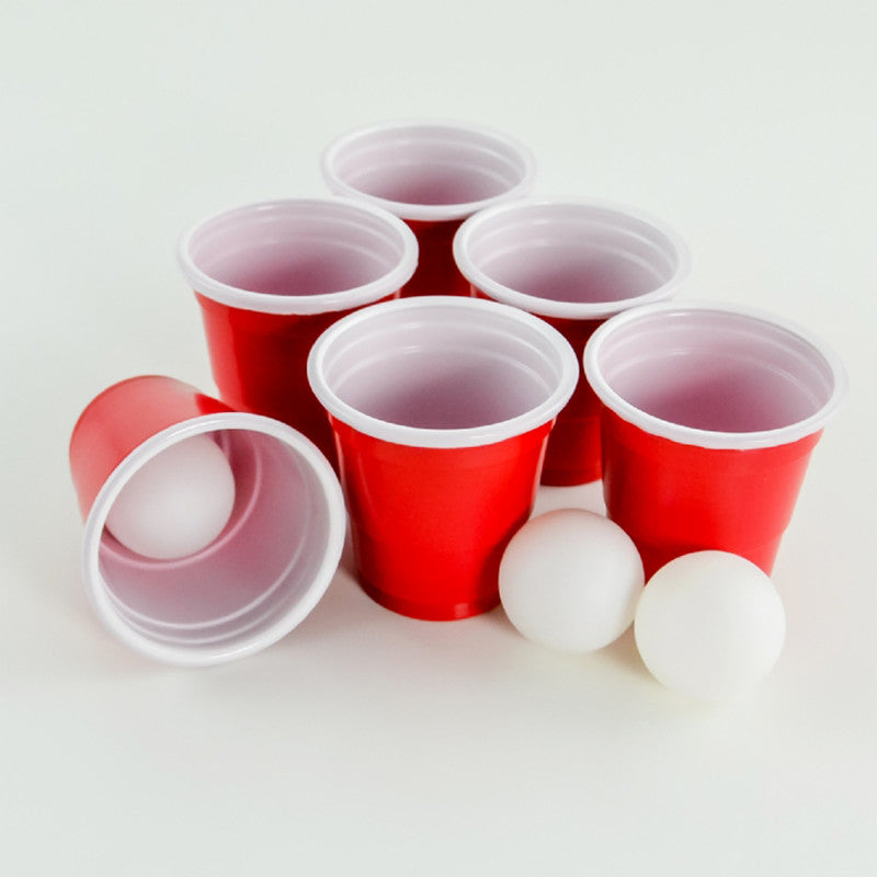100 Shooters en Plastique Rouges Réutilisables 4cl