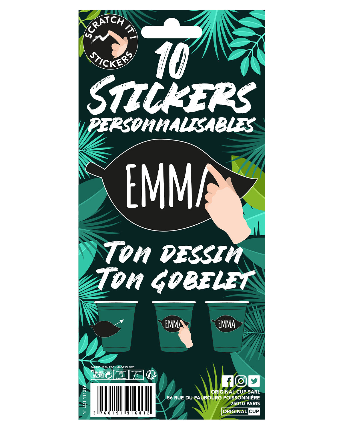 Jungle Stickers