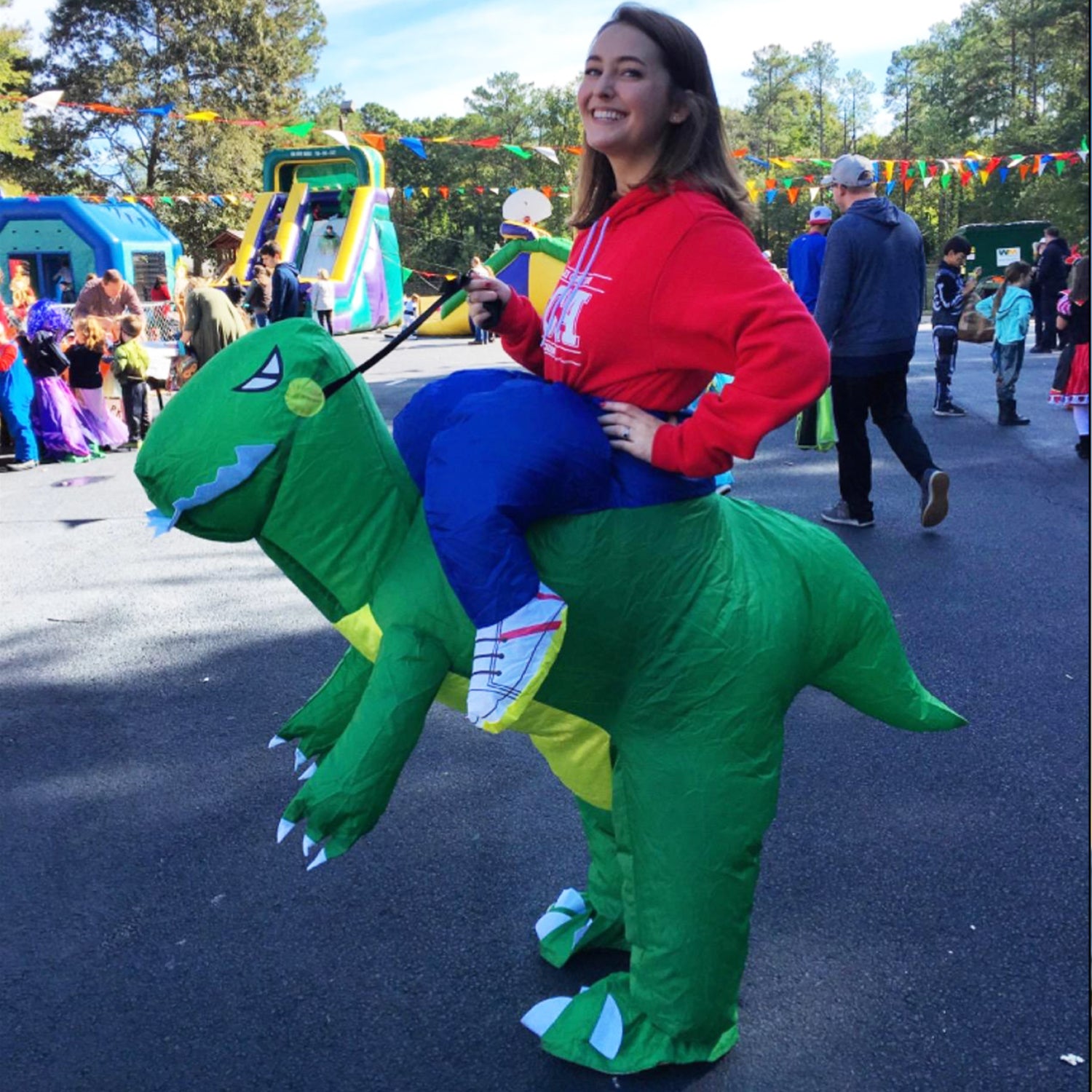 Costume Gonflable Adulte – Raptor