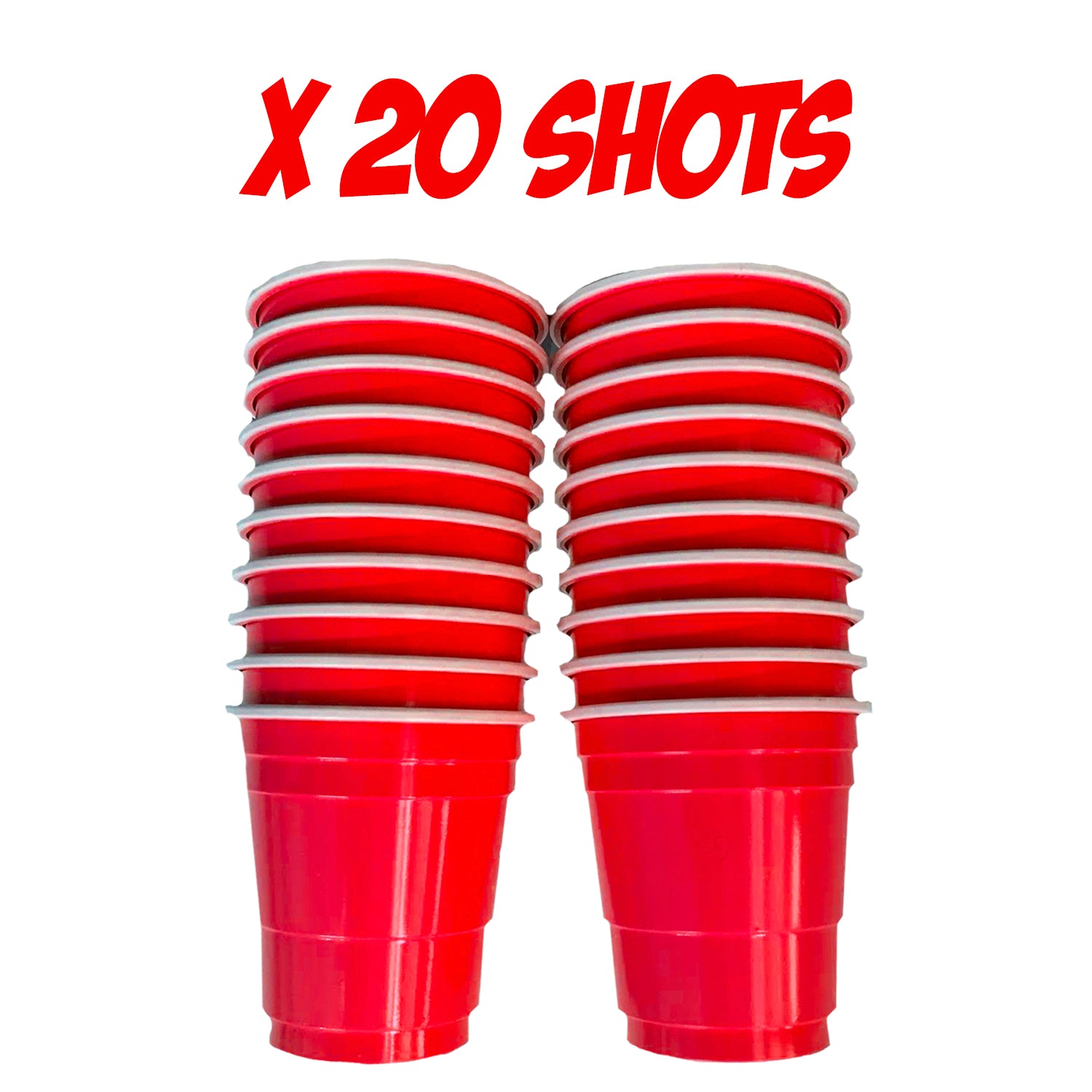 20 Shooters Rouges 4cl