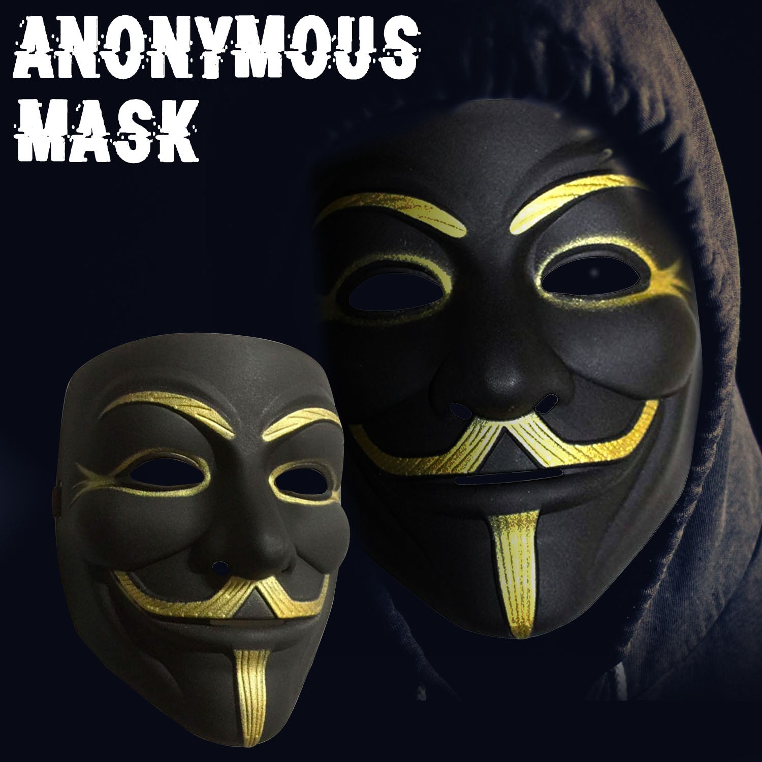 Masque Anonymous Noir