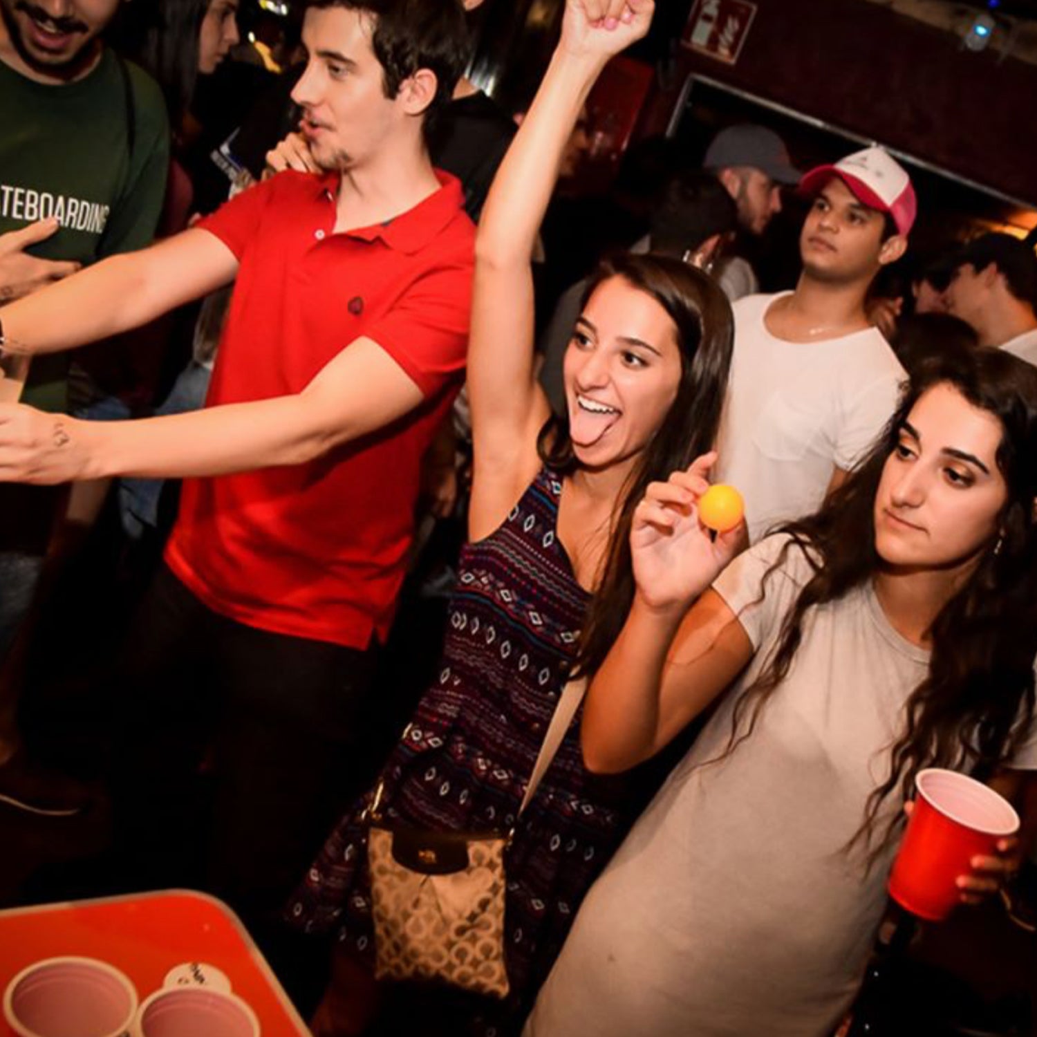 Table Beer Pong Lumineuse Flash