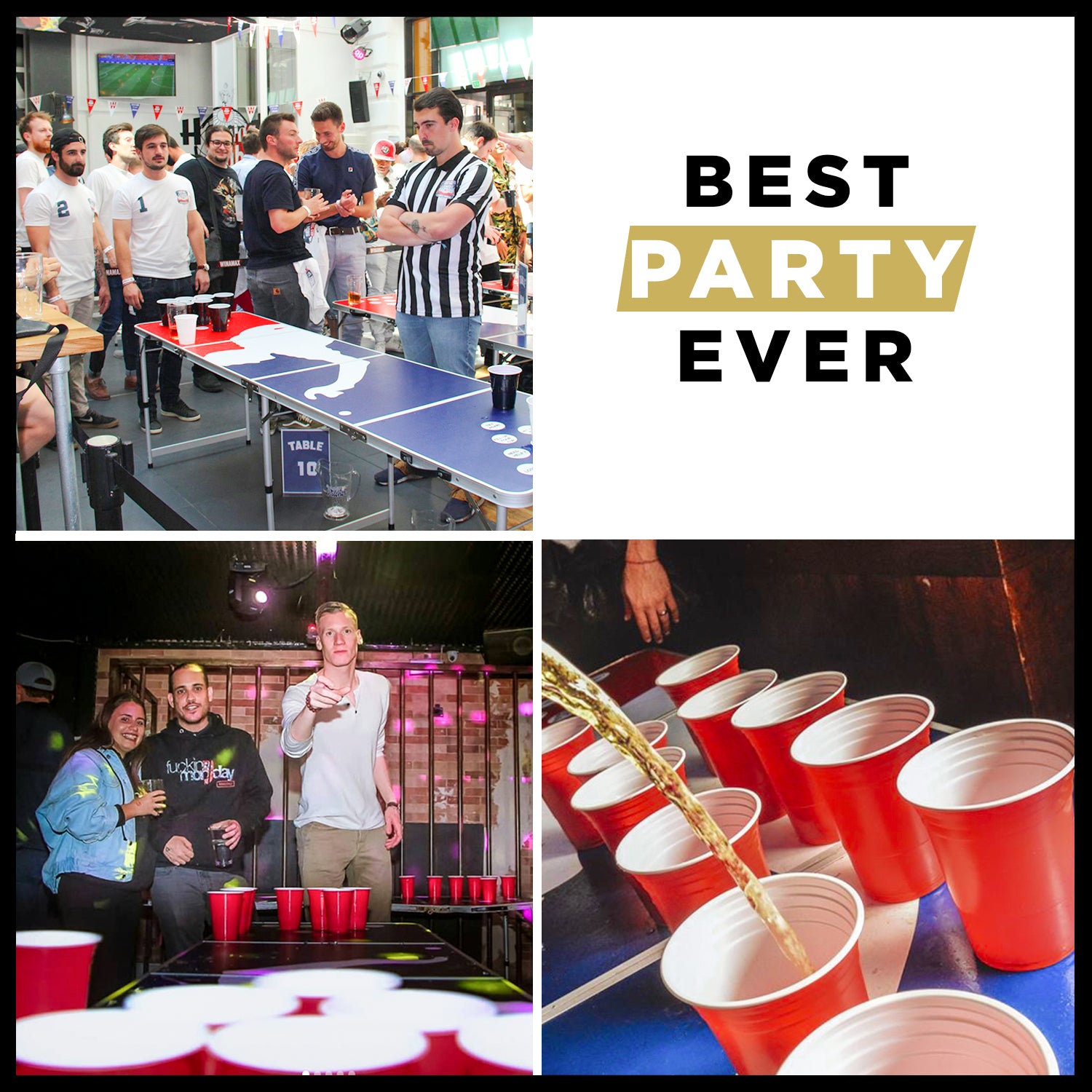 Table Beer Pong Player