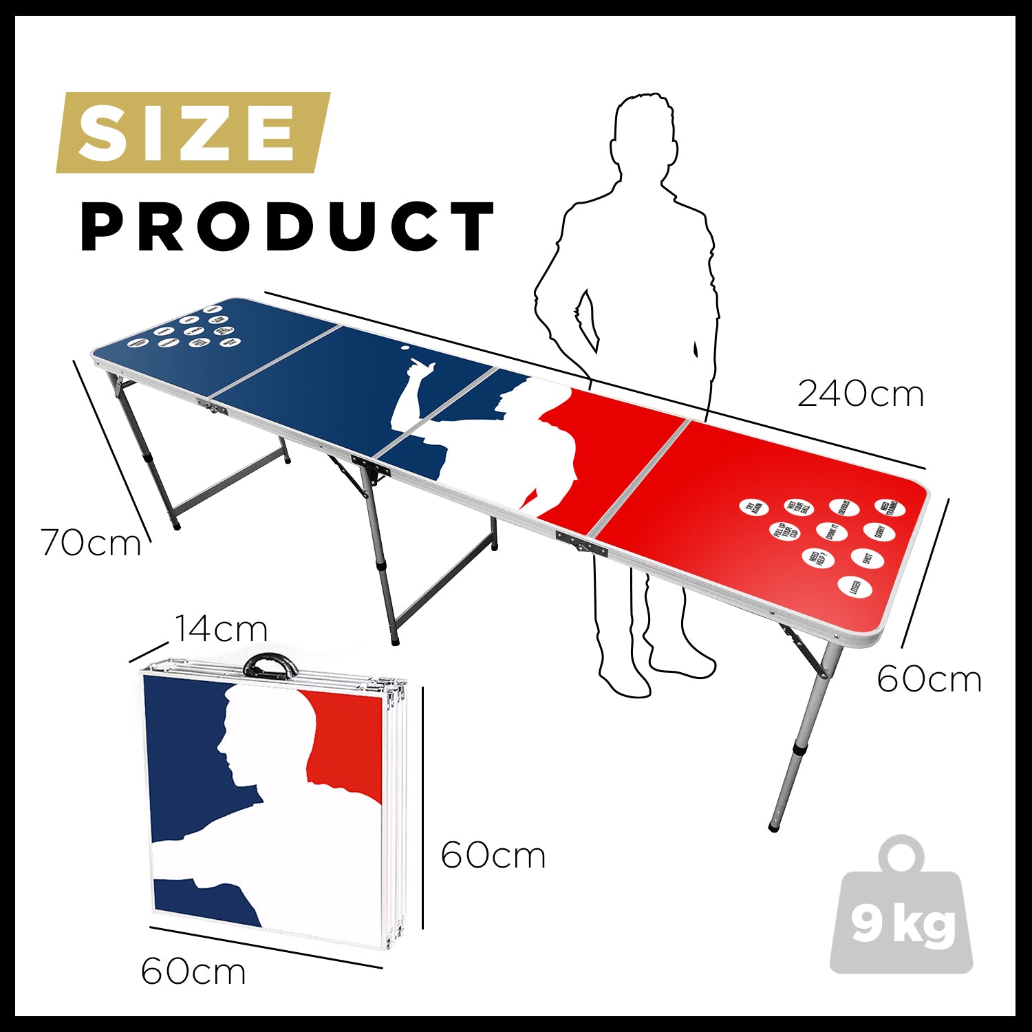 Table Beer Pong Player