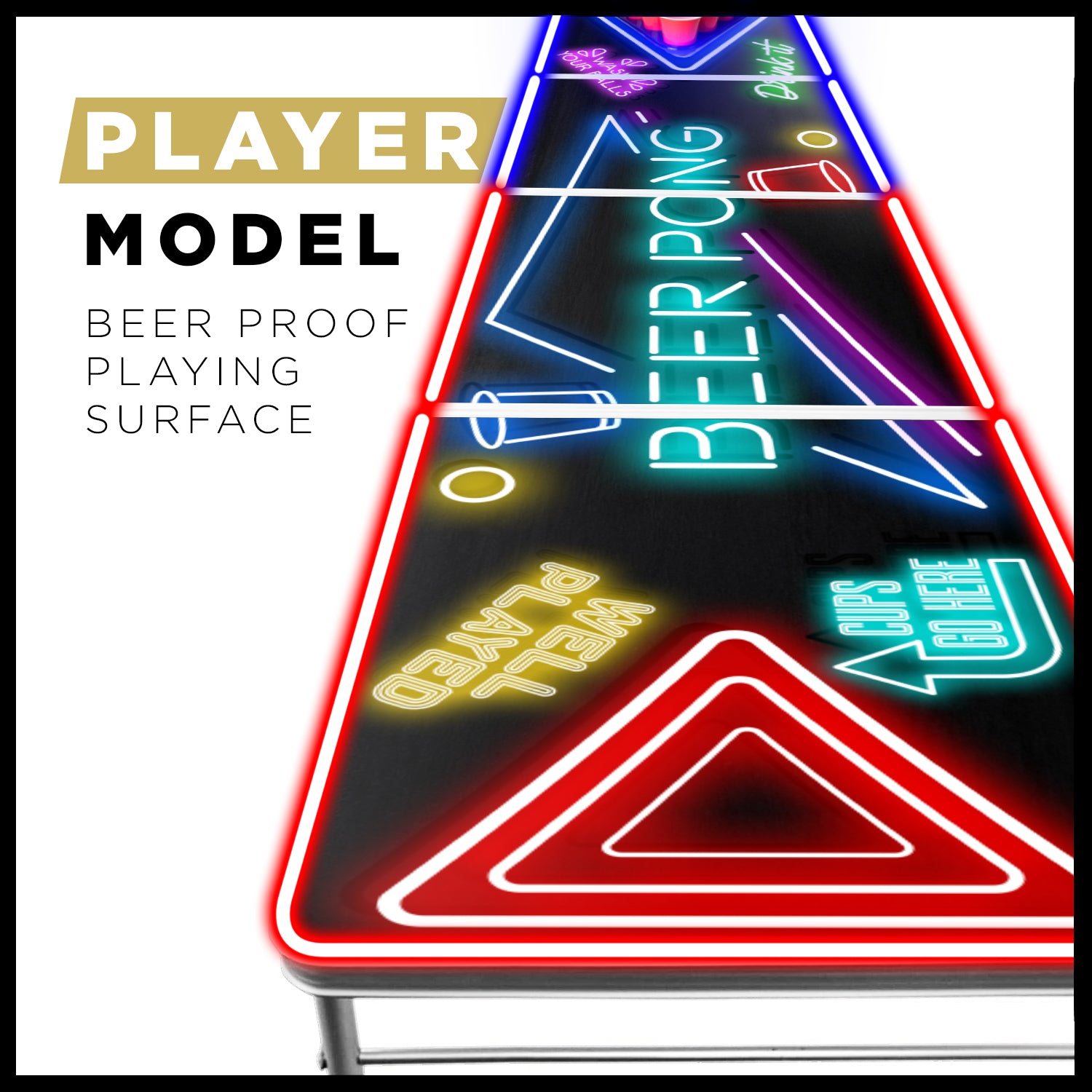 Table Beer Pong Lumineuse Spotlight