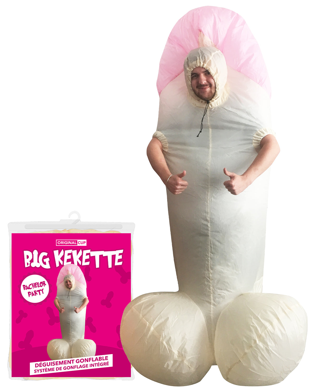 Costume gonflable Big Kekette