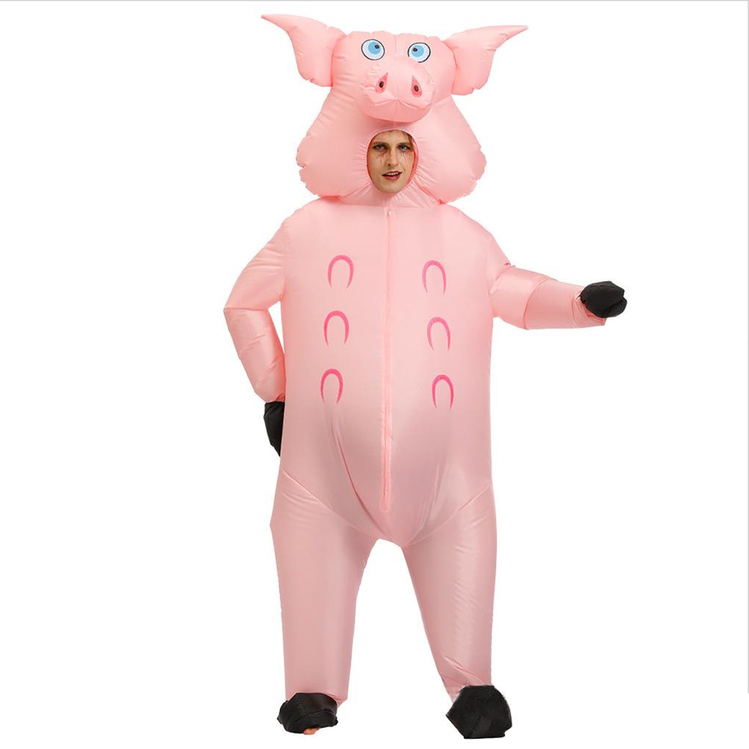 Costume Gonflable Adulte – Cochon