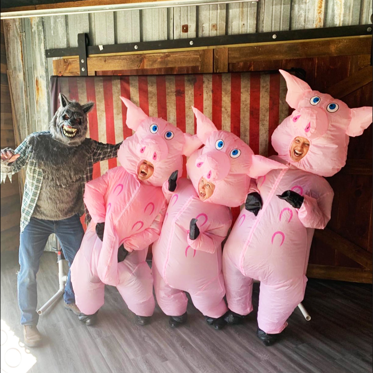 Costume Gonflable Adulte – Cochon