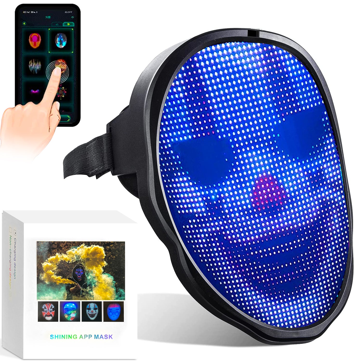 Facemask Led USB