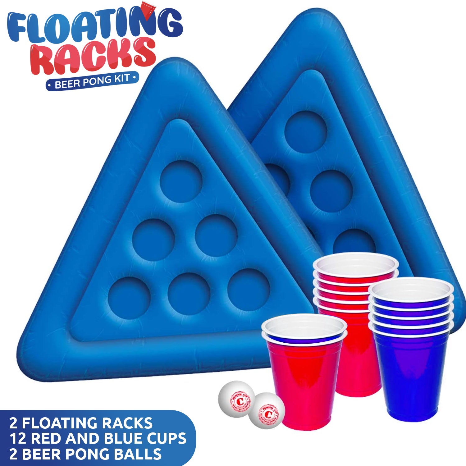 Kit Beer Pong Flottant Gonflable