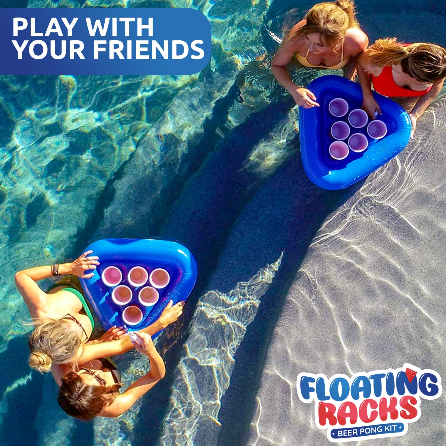 Kit Beer Pong Flottant Gonflable