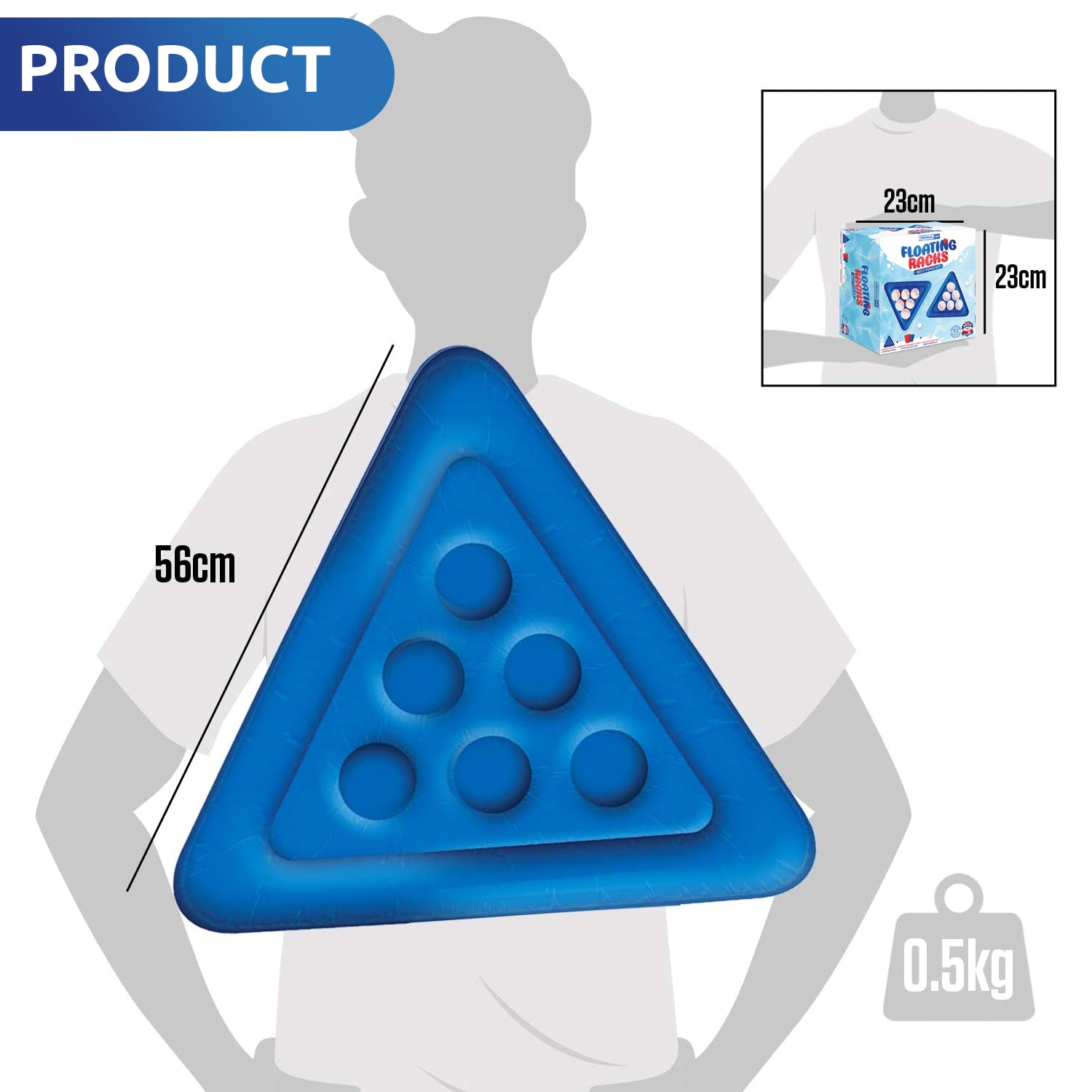 Kit Beer Pong Flottant Gonflable