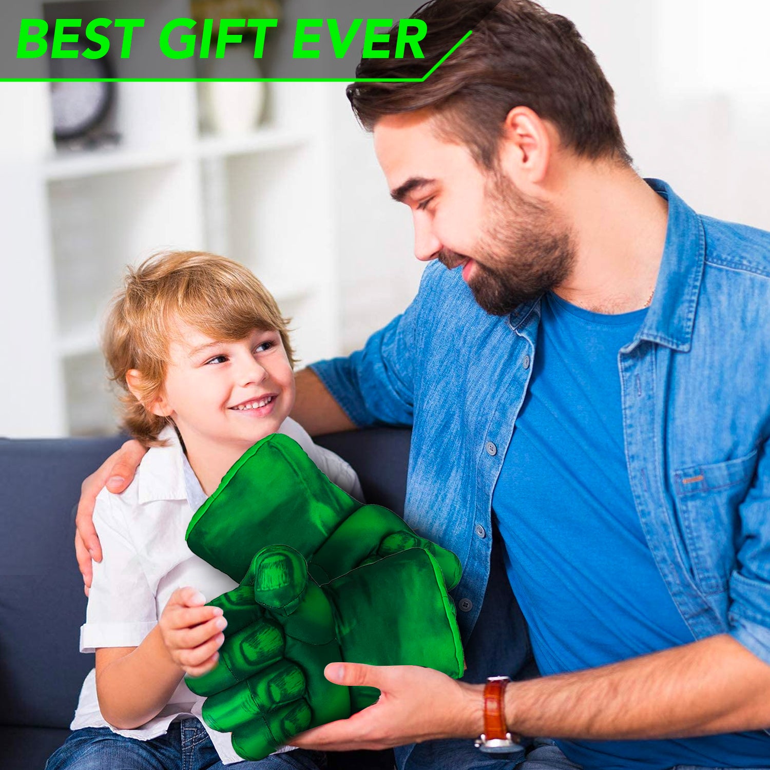 Paire de Gants de Boxe Géants Hulk