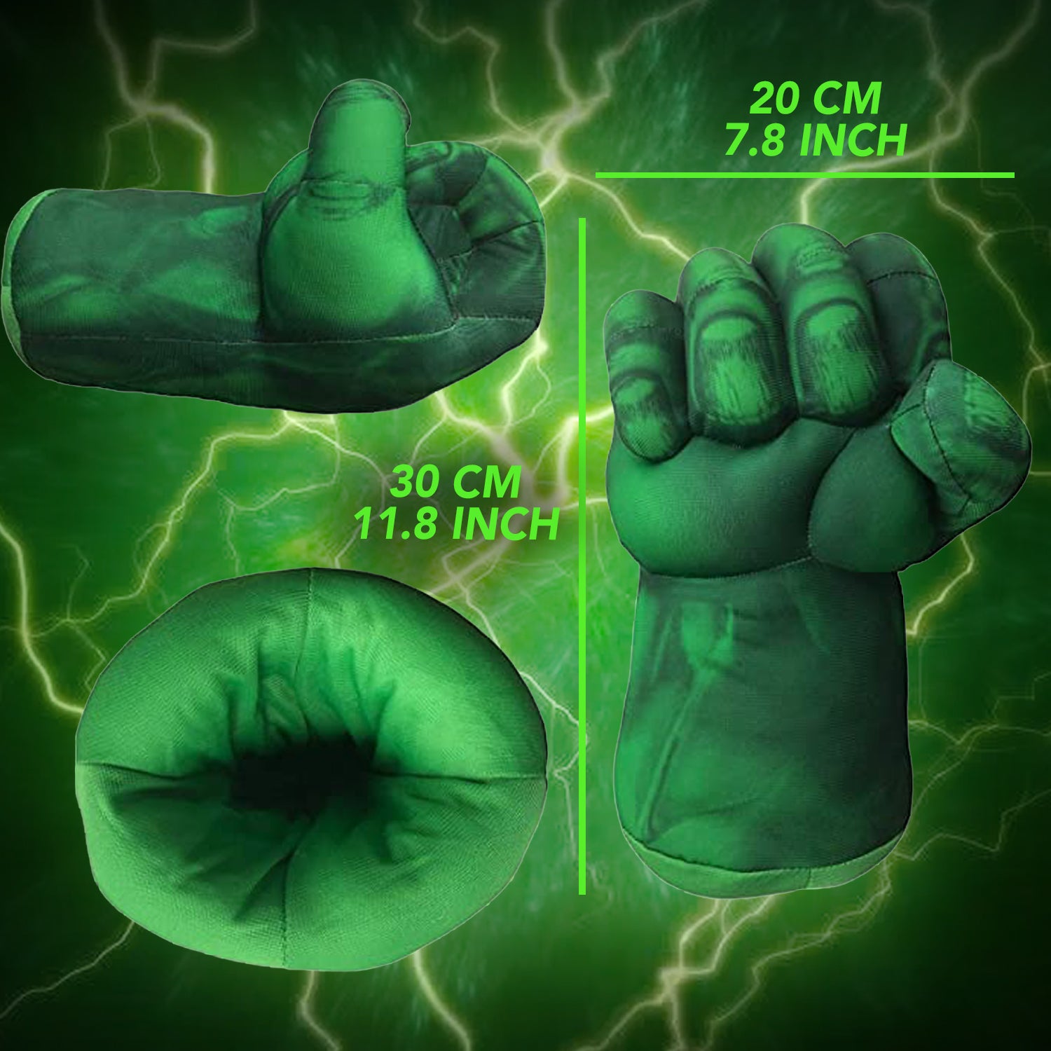 Paire de Gants de Boxe Géants Hulk