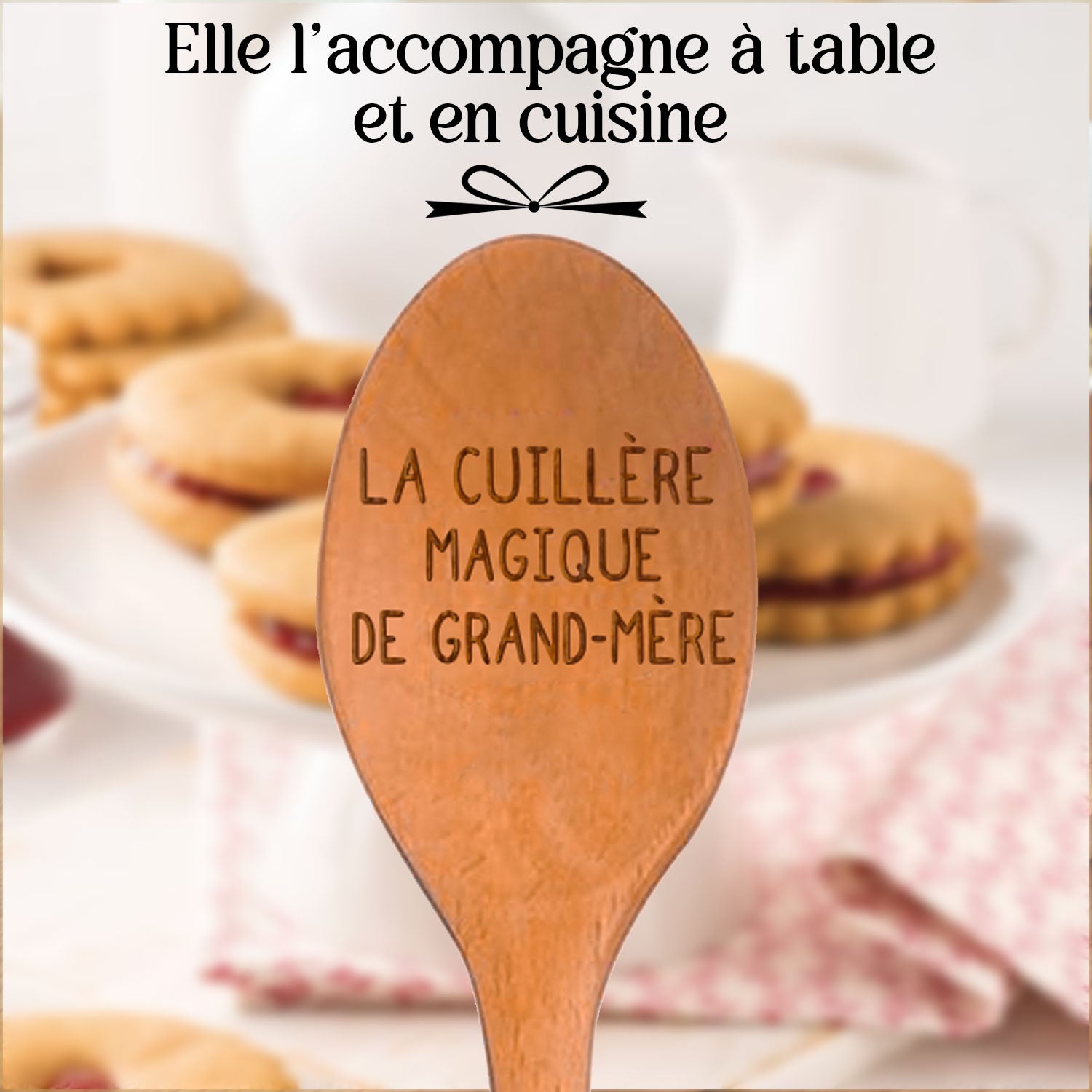 Cuillère en Bois - Je t'aime Grand-Mère