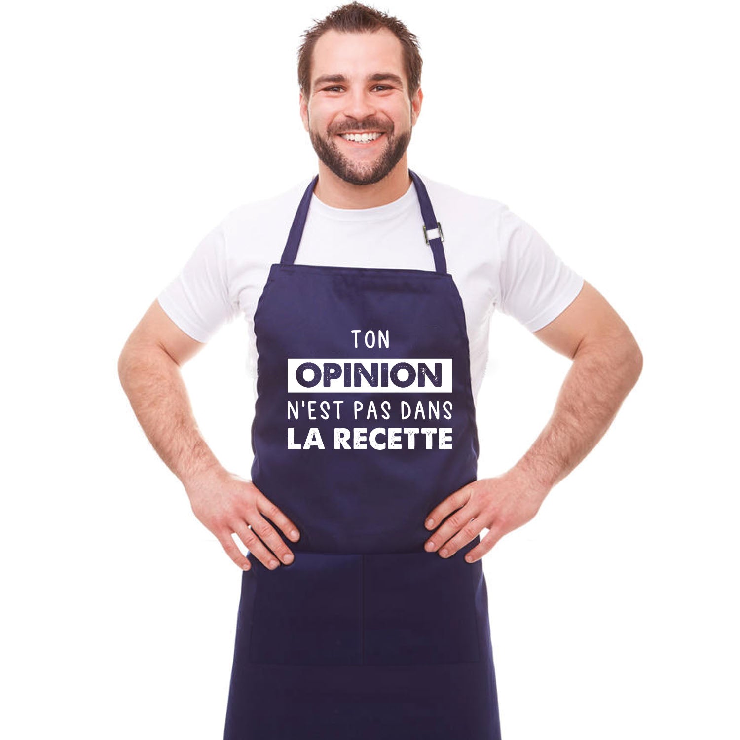 Tablier de Cuisine Humoristique - Ton opinion