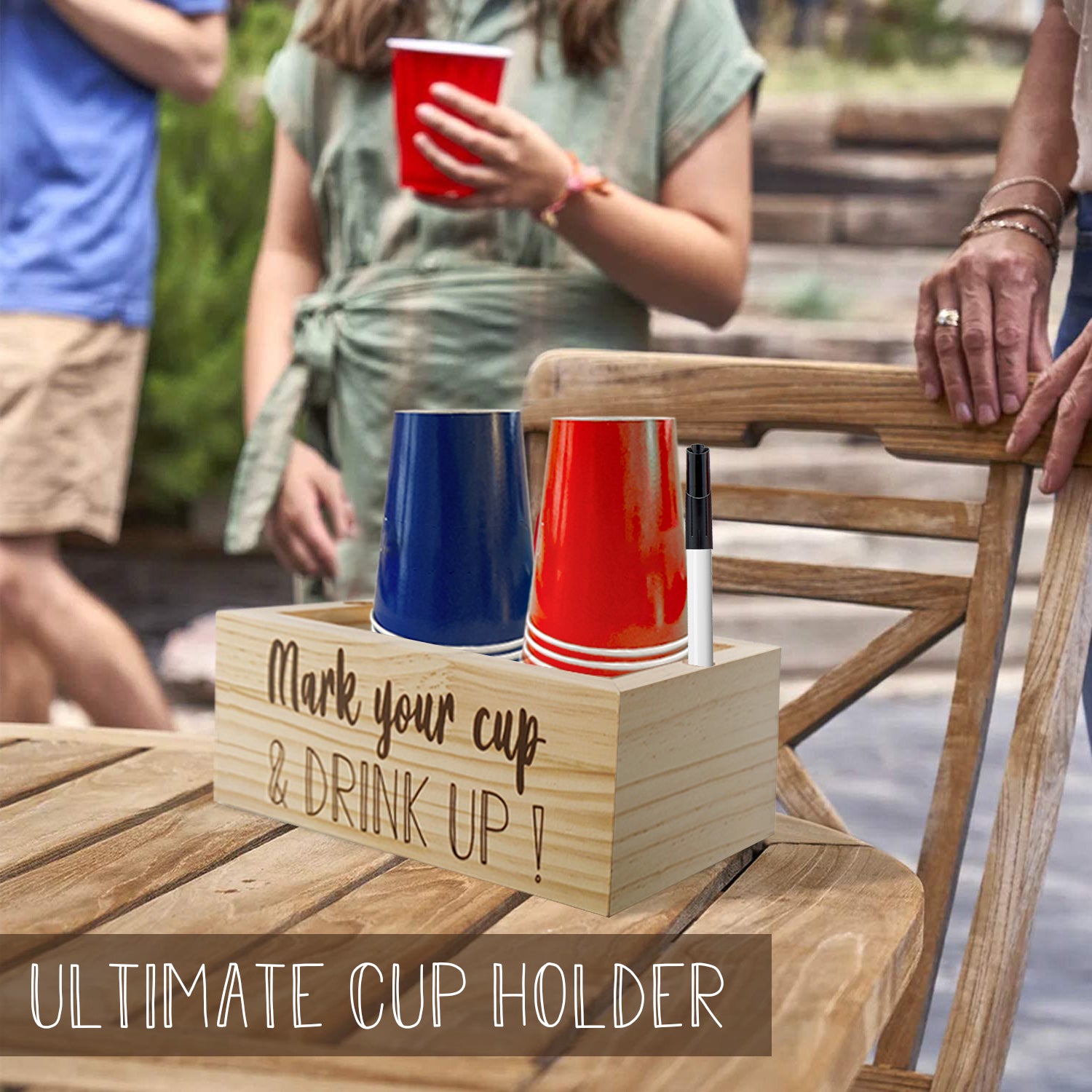 Porte-Gobelet Mark Your Cup