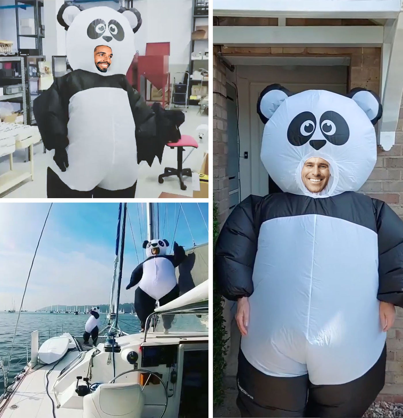 Costume Gonflable Adulte – Panda