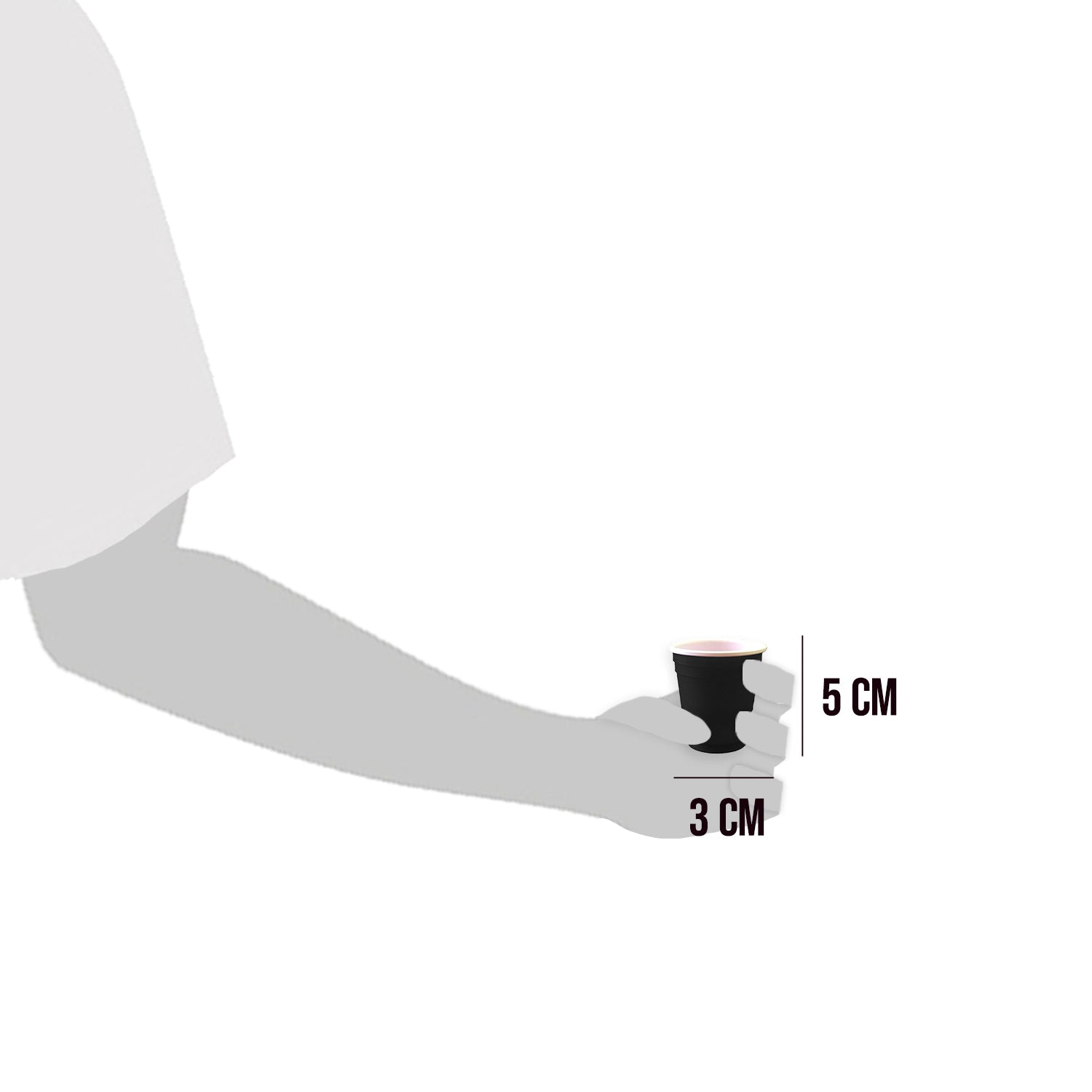 100 Shooters Noirs 4cl