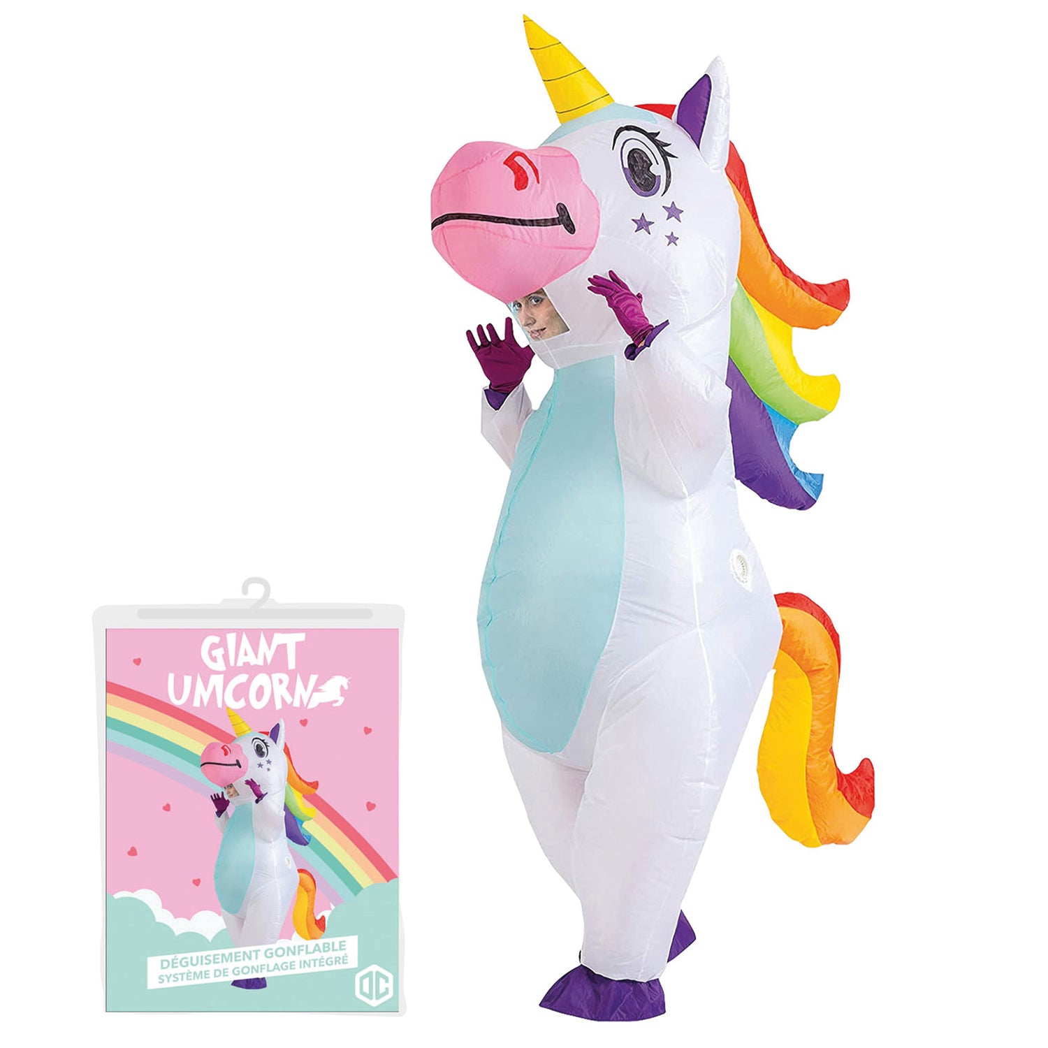 Costume gonflable Licorne XXL