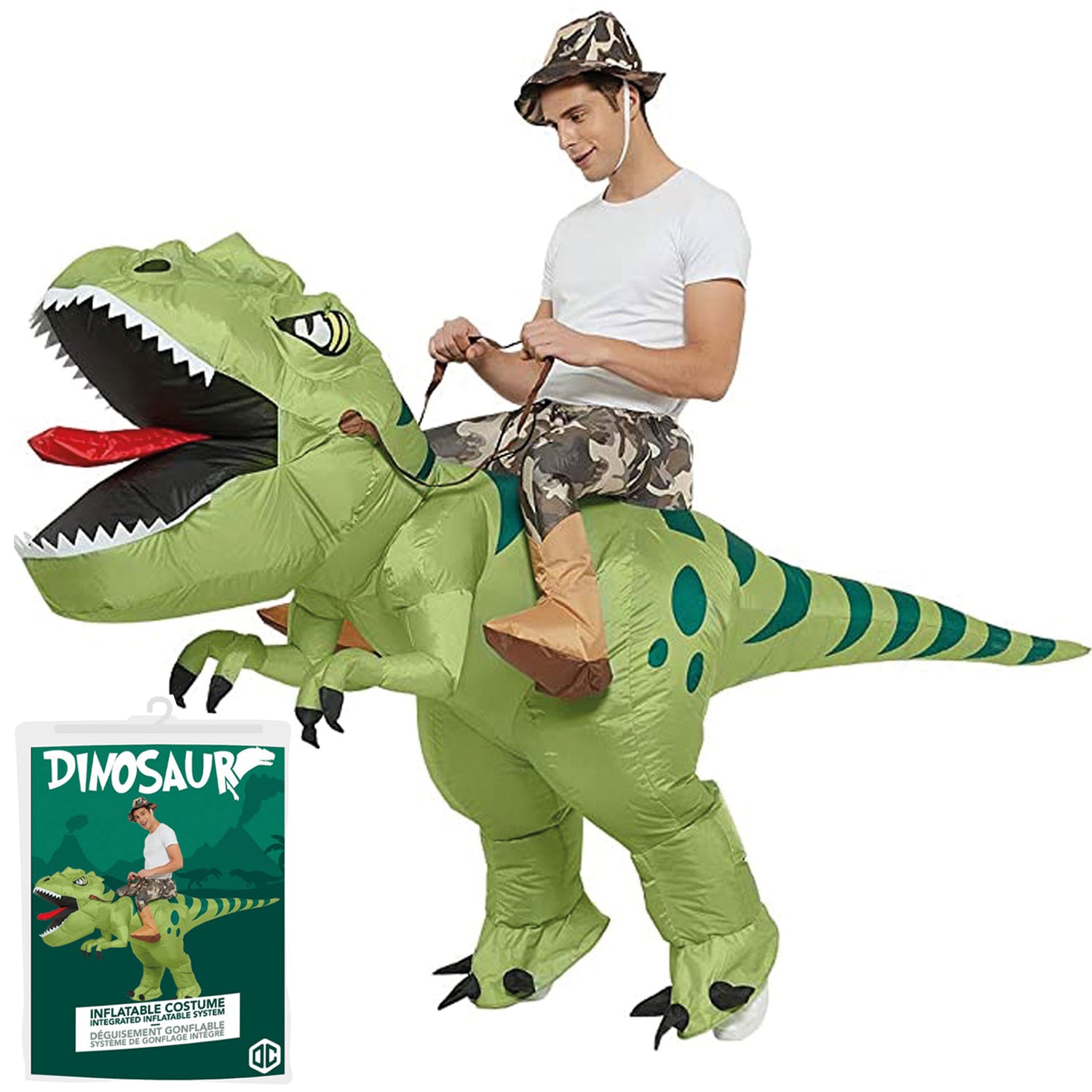 Costume gonflable Dino