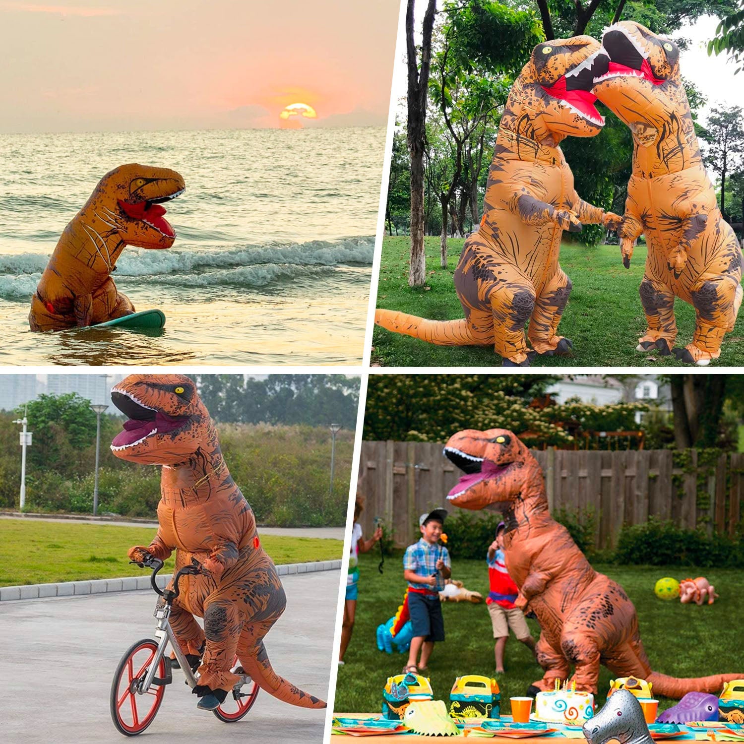 Costume Gonflable Enfant – T-Rex