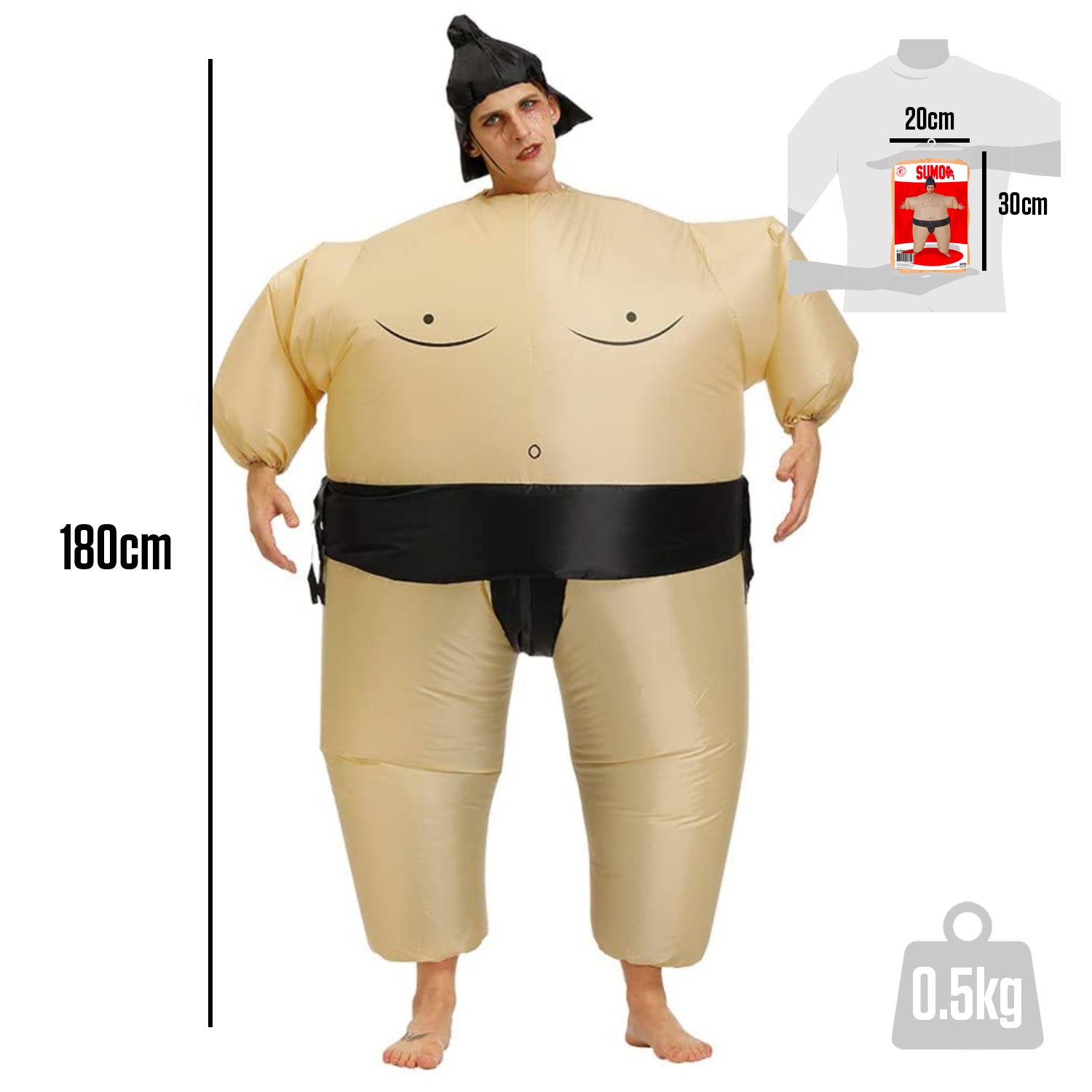 Costume Gonflable Adulte – Sumo
