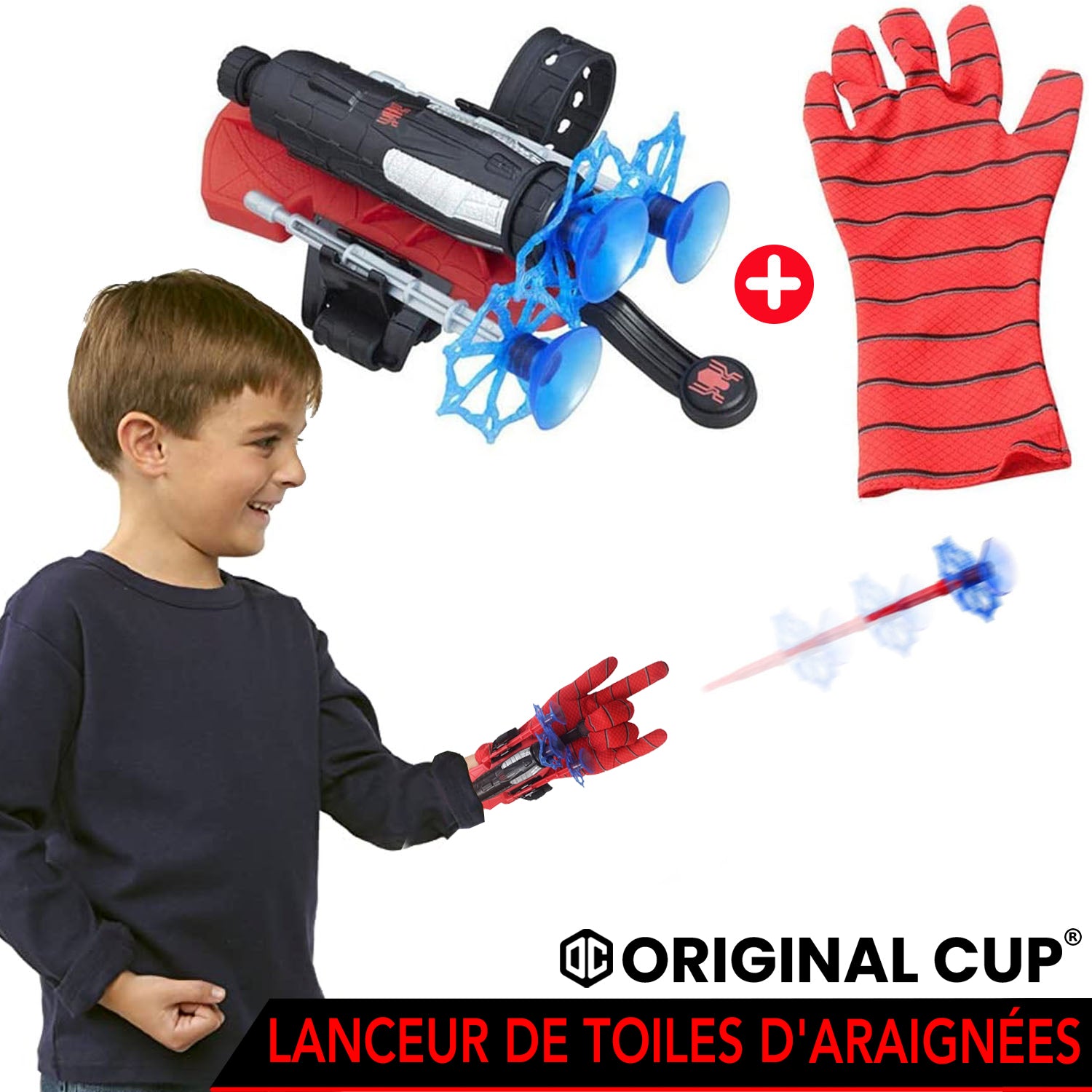 Gant Lanceur de Toiles d'Araignée Spider