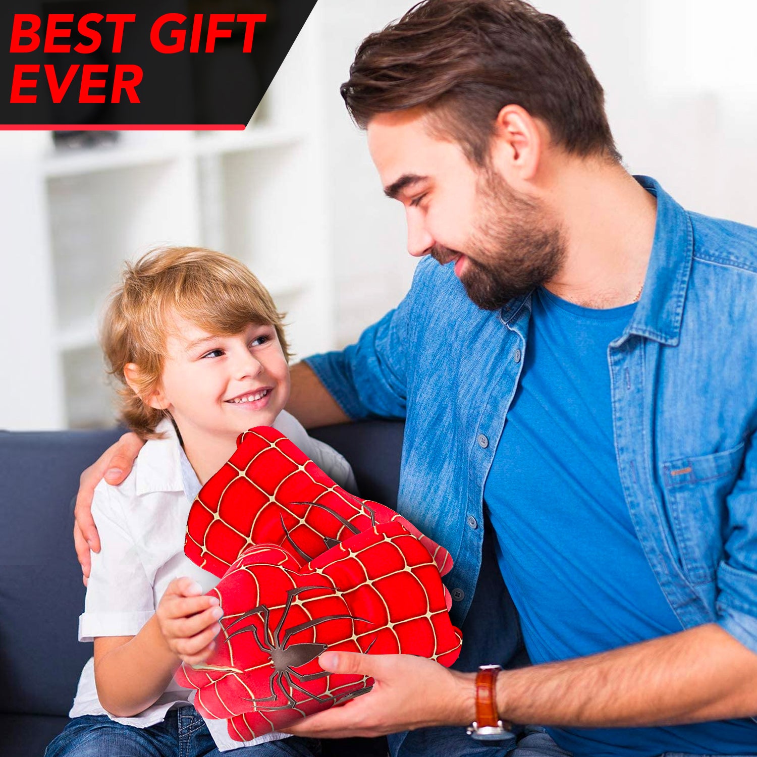 Paire de Gants de Boxe Géants Spider