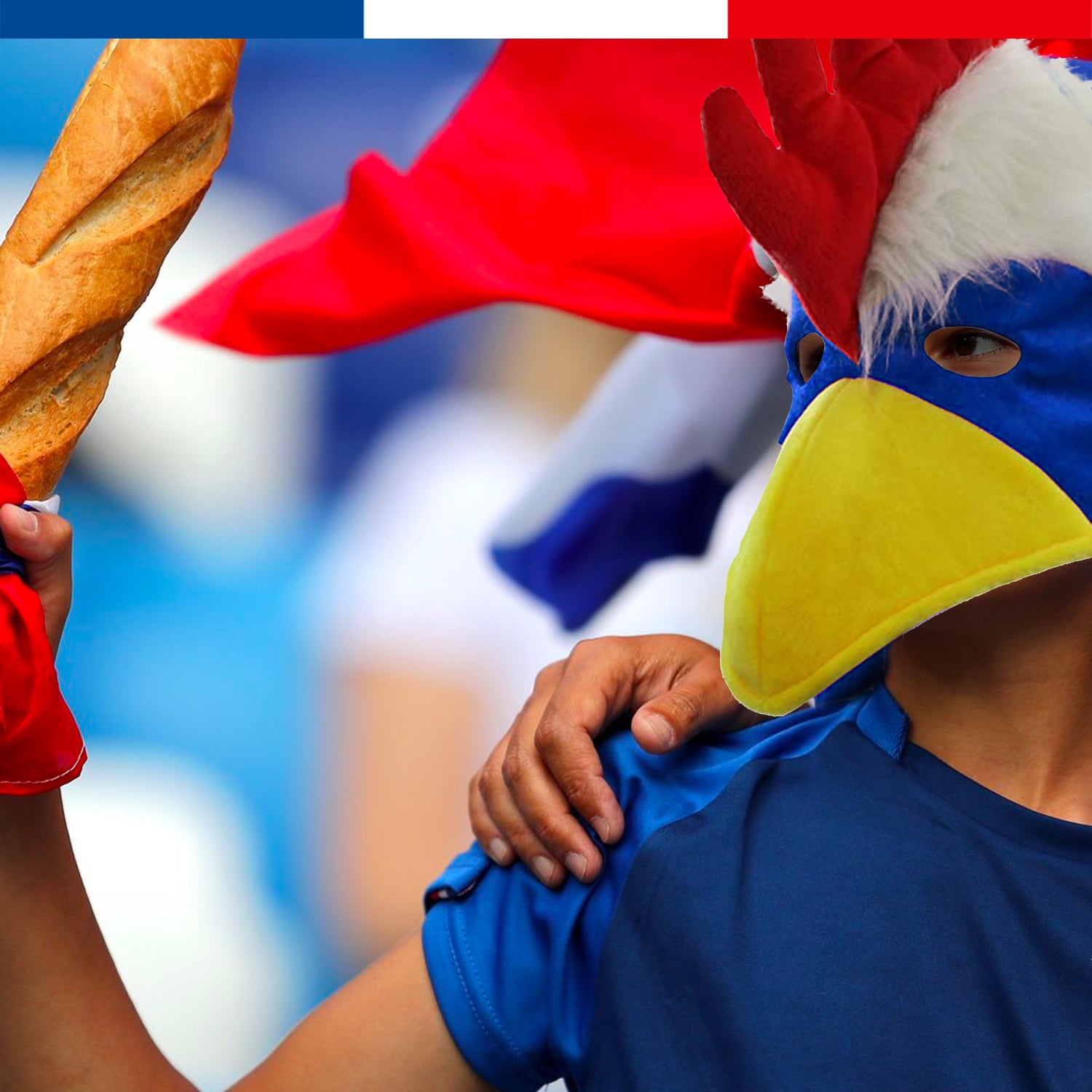 Masque Coq Supporter