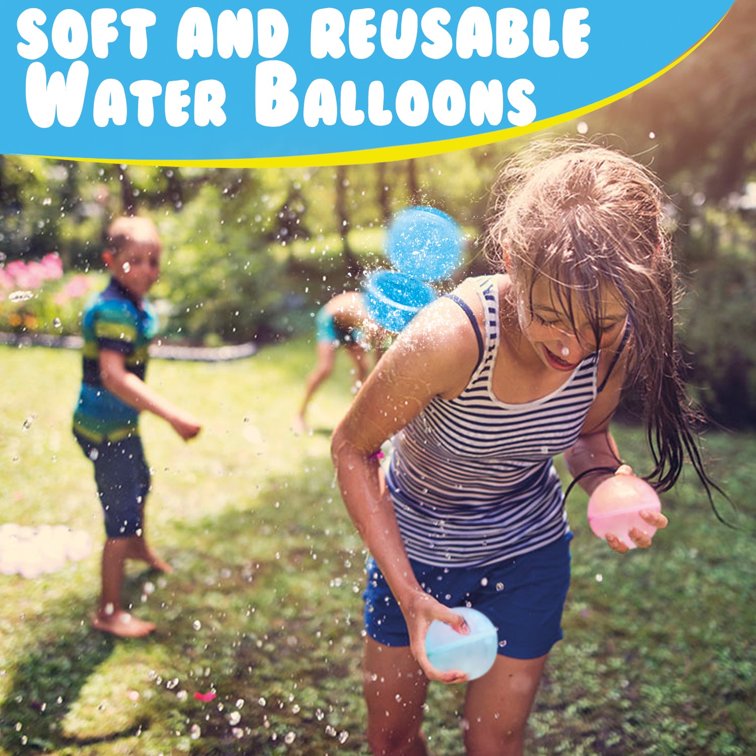 Waterfall - 6 Bombes à Eau Réutilisables